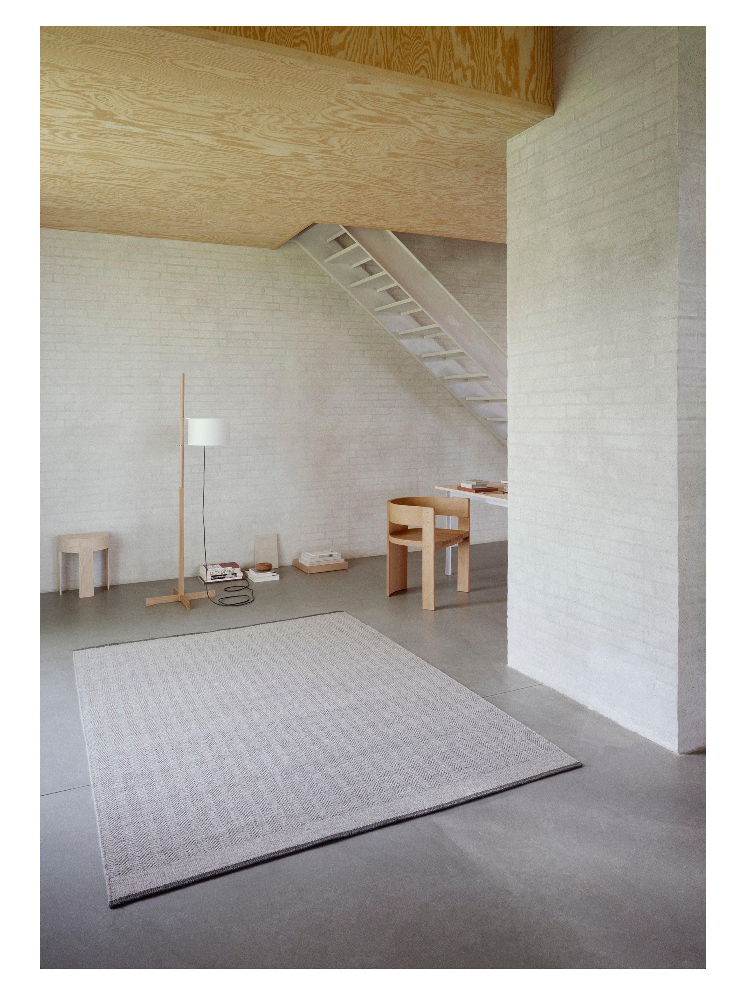 Vloerkleed STRATUM ECHO granietgrijs