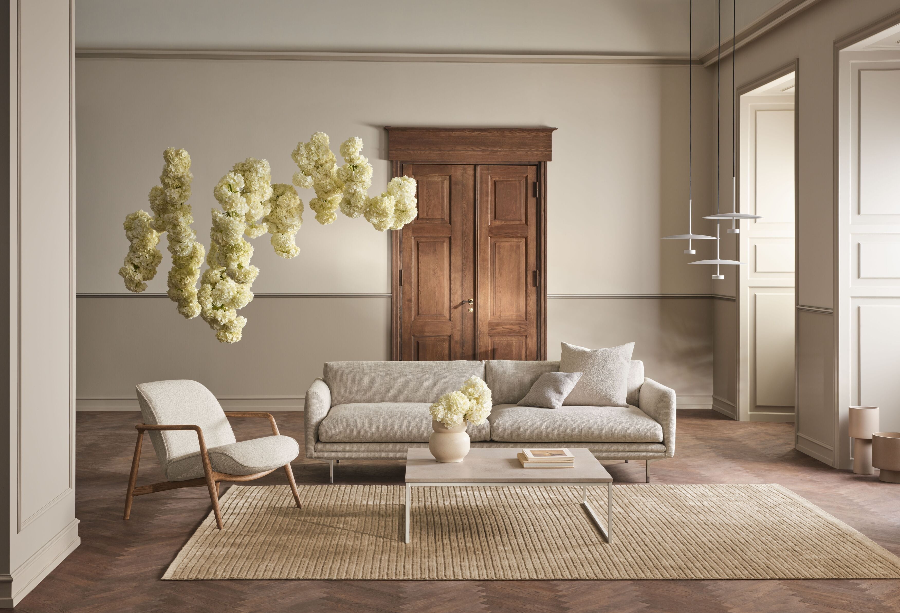 Vloerkleed BRIDA grijs