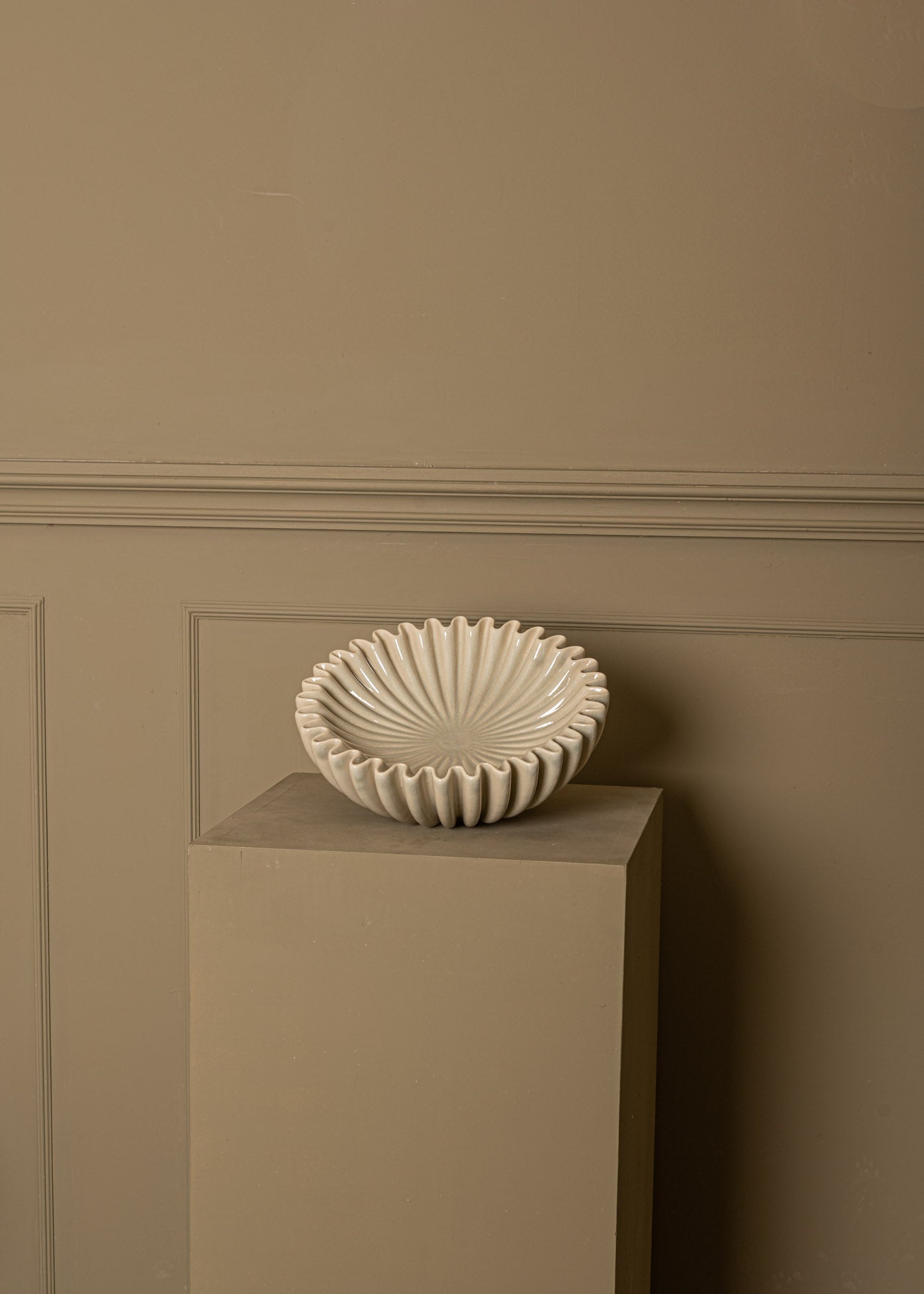 LOTUSO ceramic bowl sandy