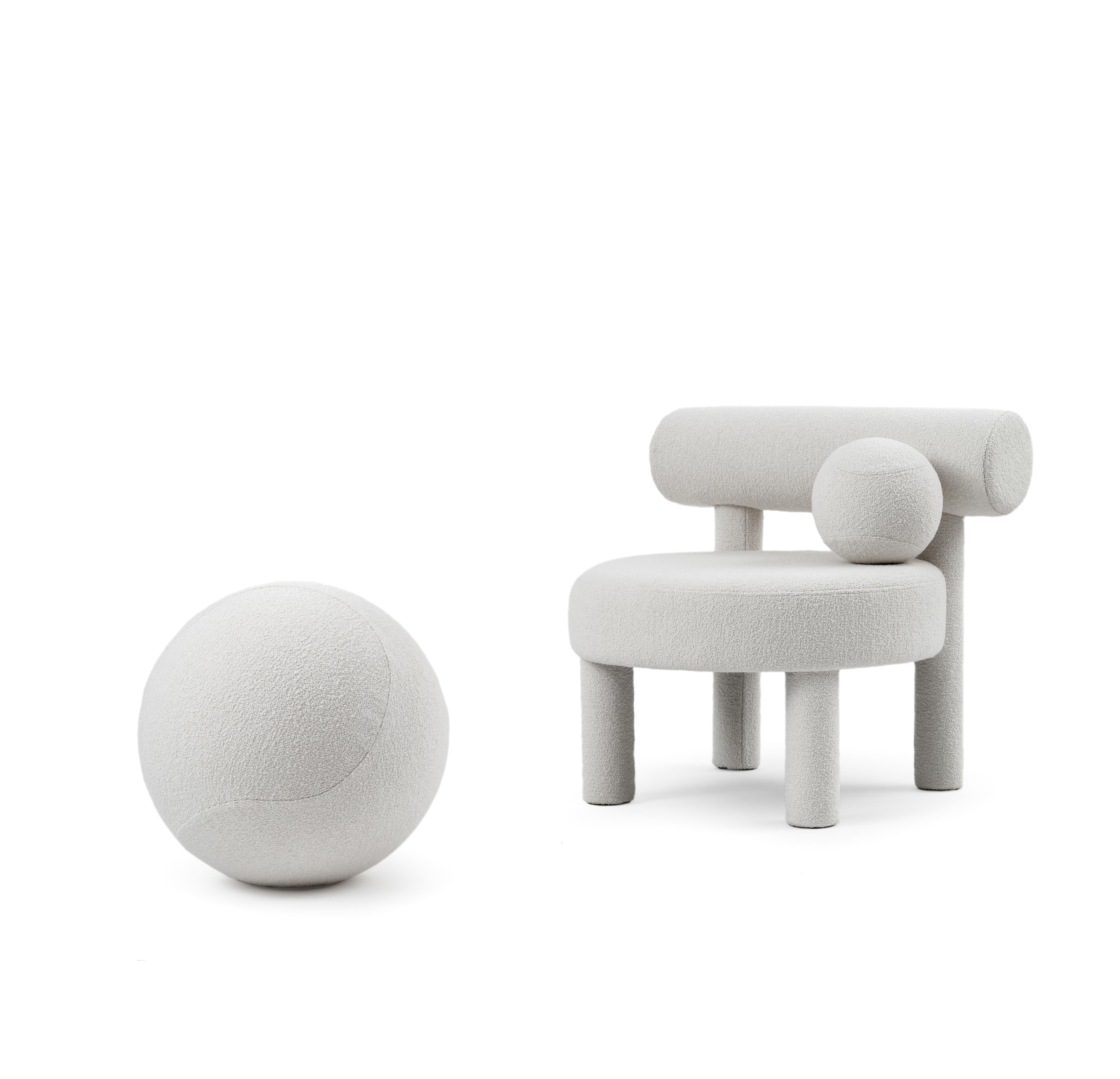 Upholstered SPHERIC Pouf