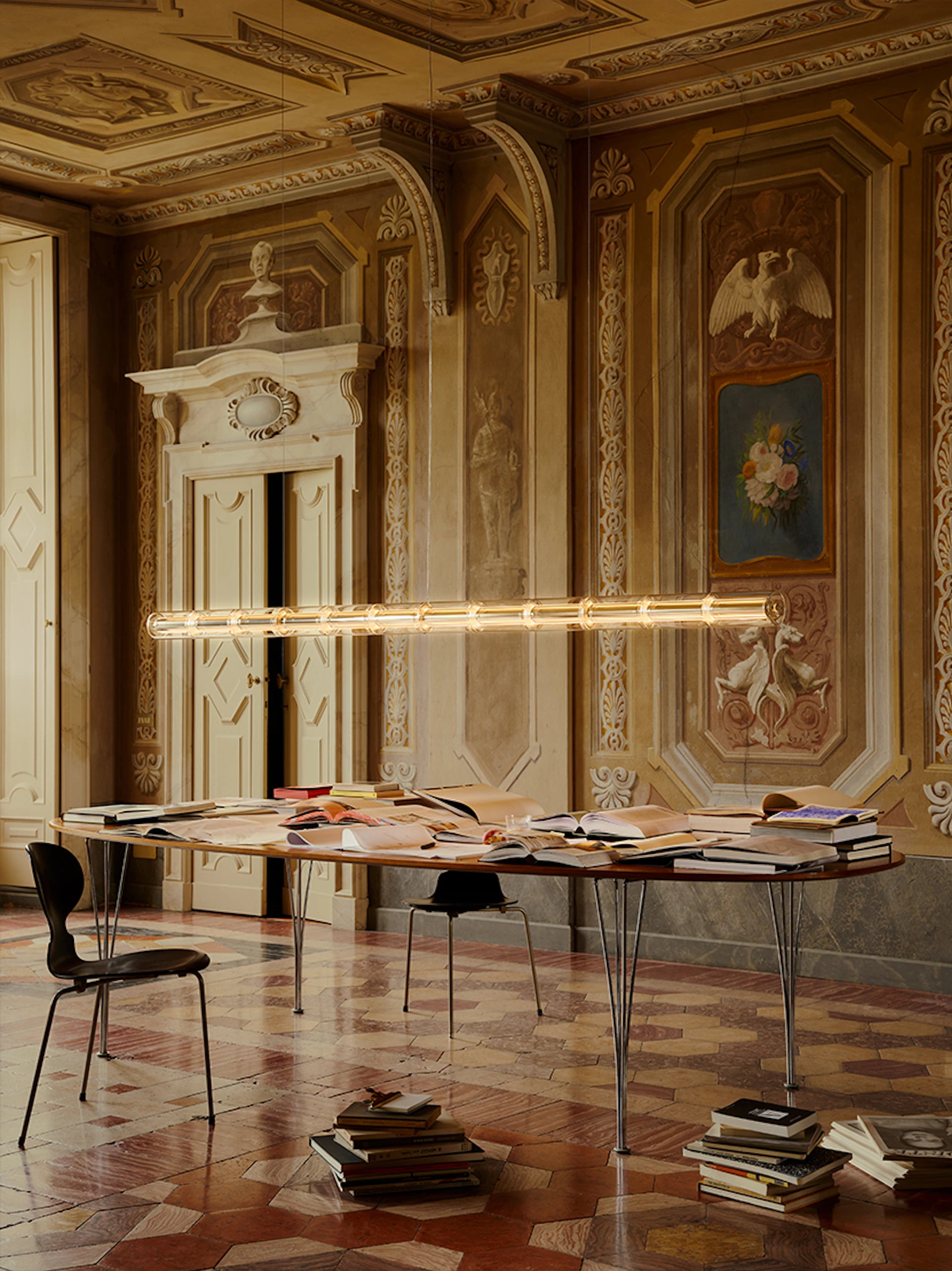 Hanglamp LUCE CILINDRICA glas