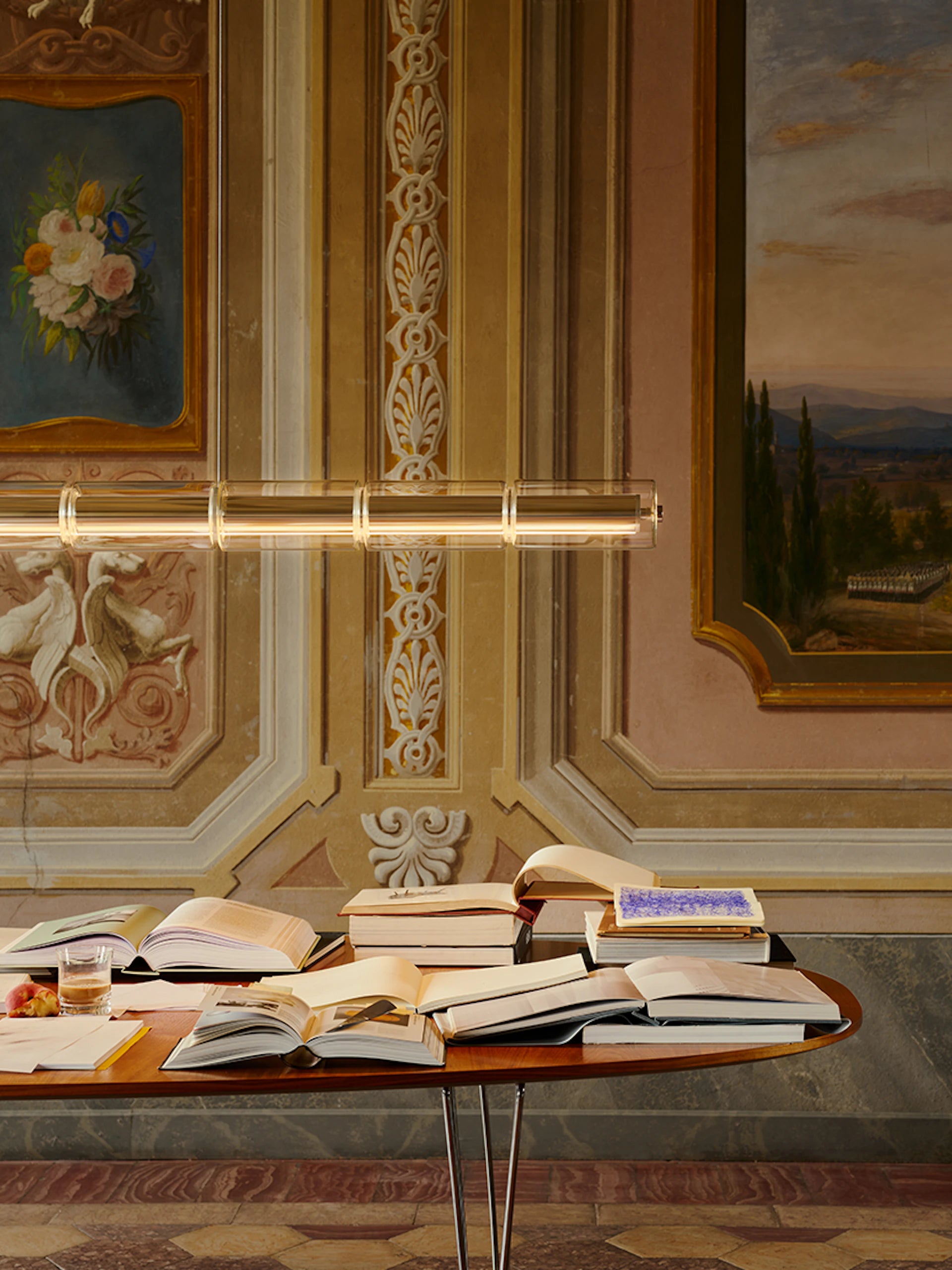 Hanglamp LUCE CILINDRICA glas