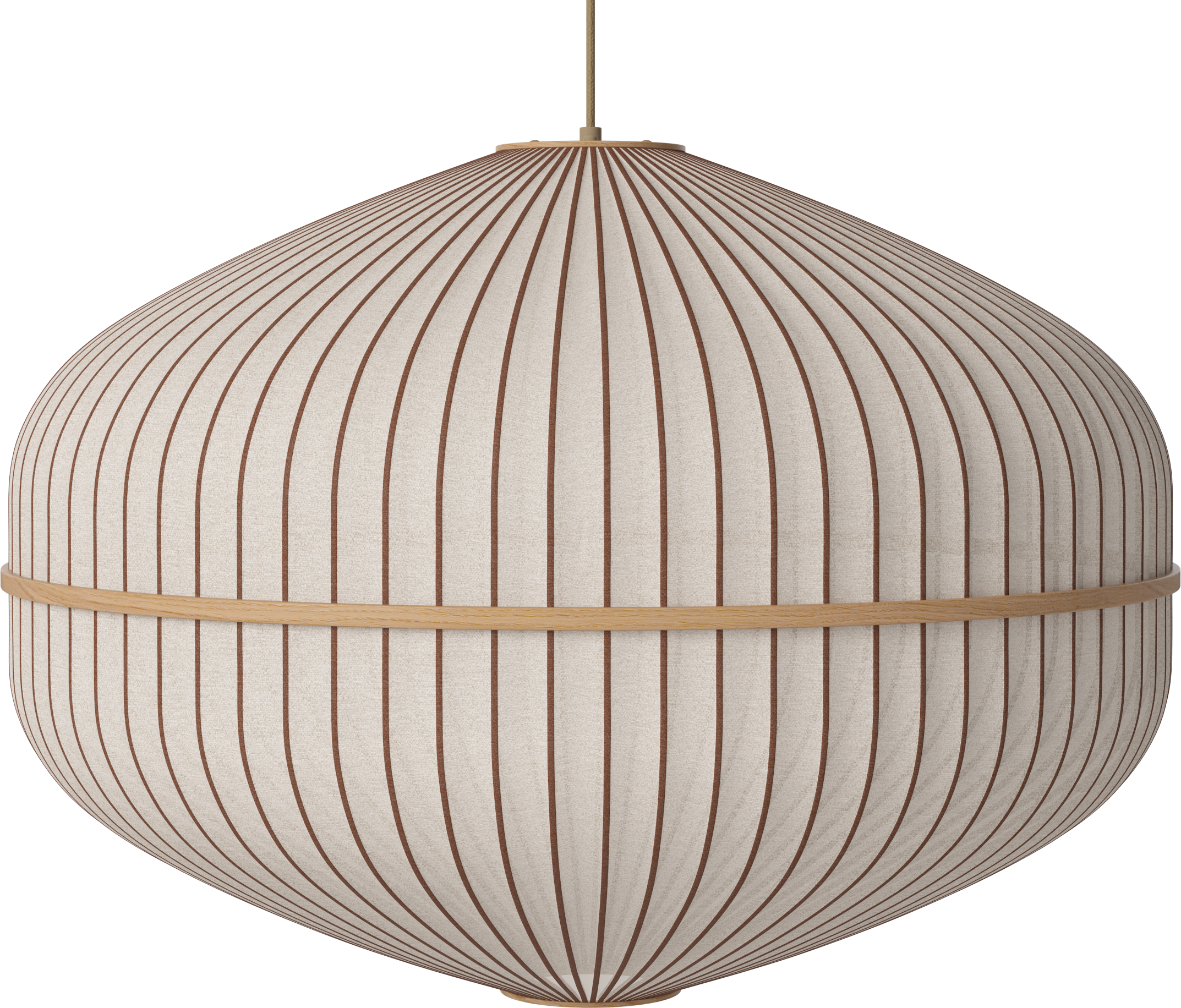 Lucén Beige hängende Lampe