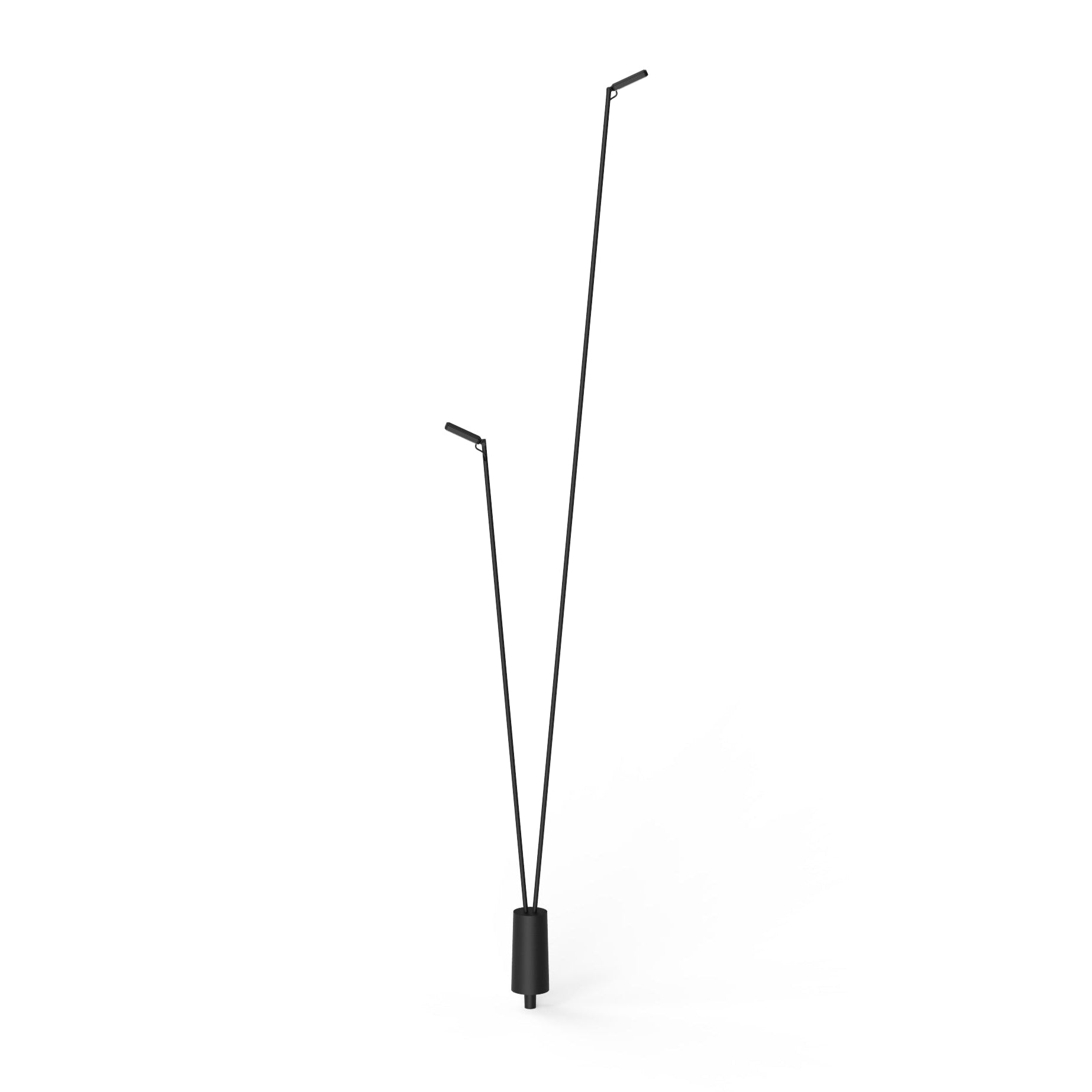 Stehlampe für den Außenbereich mit mehreren Armen FLIA schwarz