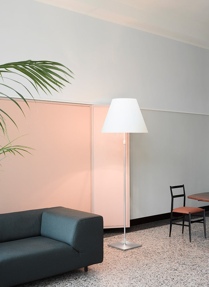 Vloerlamp GRANDE COSTANZA wit