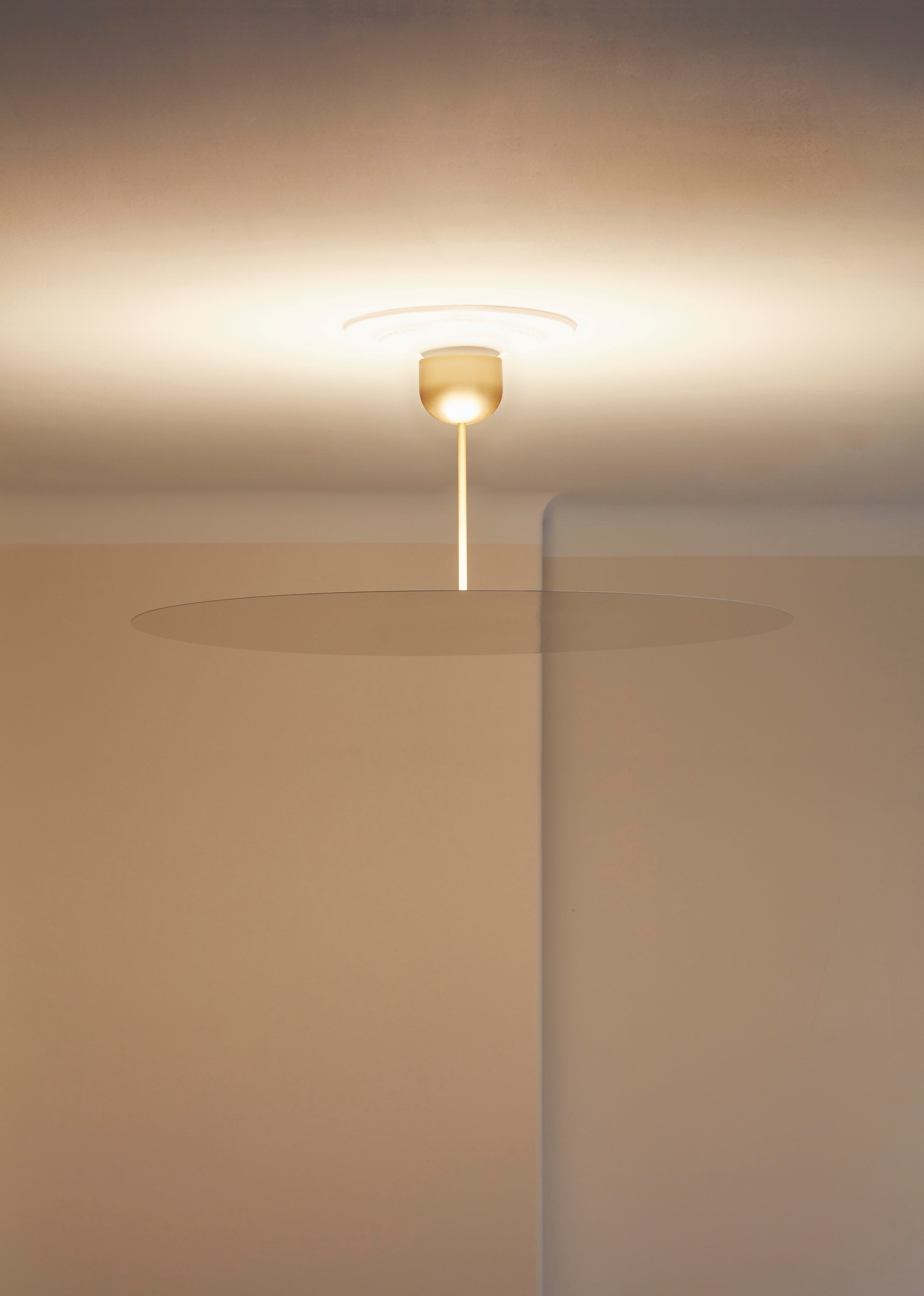 Hanglamp MILLIMETRO messing met spiegel effect