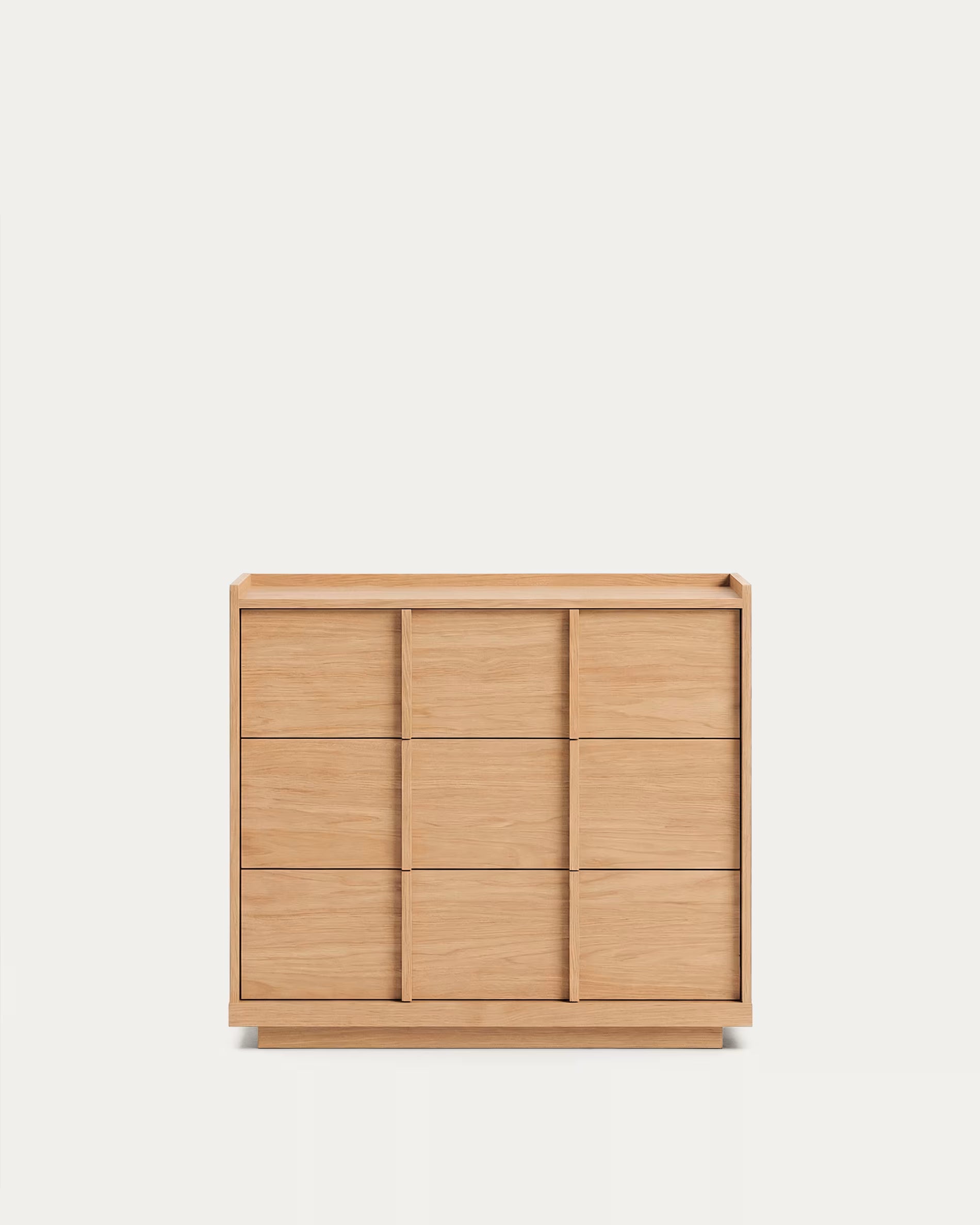 Komoda ONIX fornir dębowy do salonu – styl minimalistyczny
