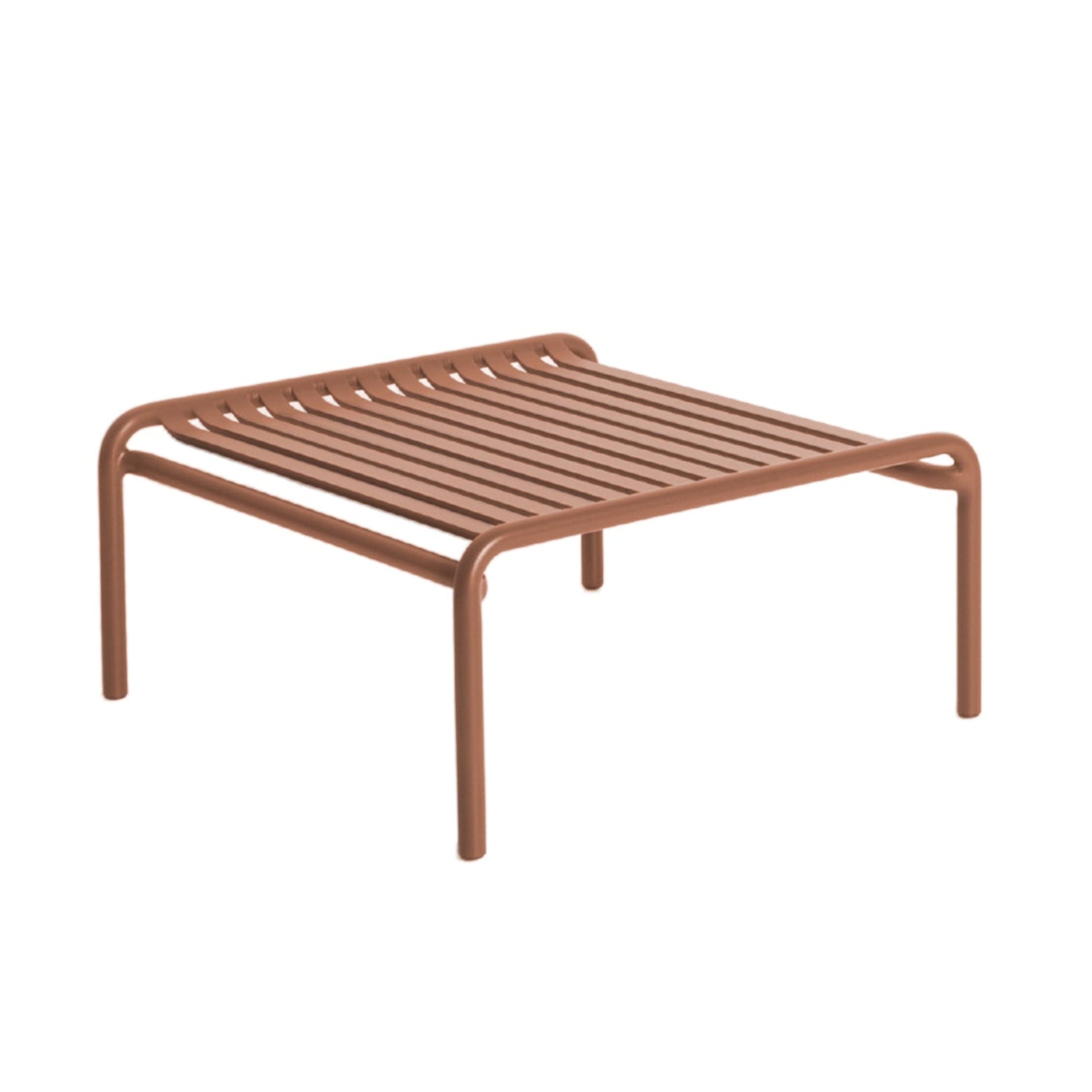Vierkante tuintafel WEEK-END terracotta