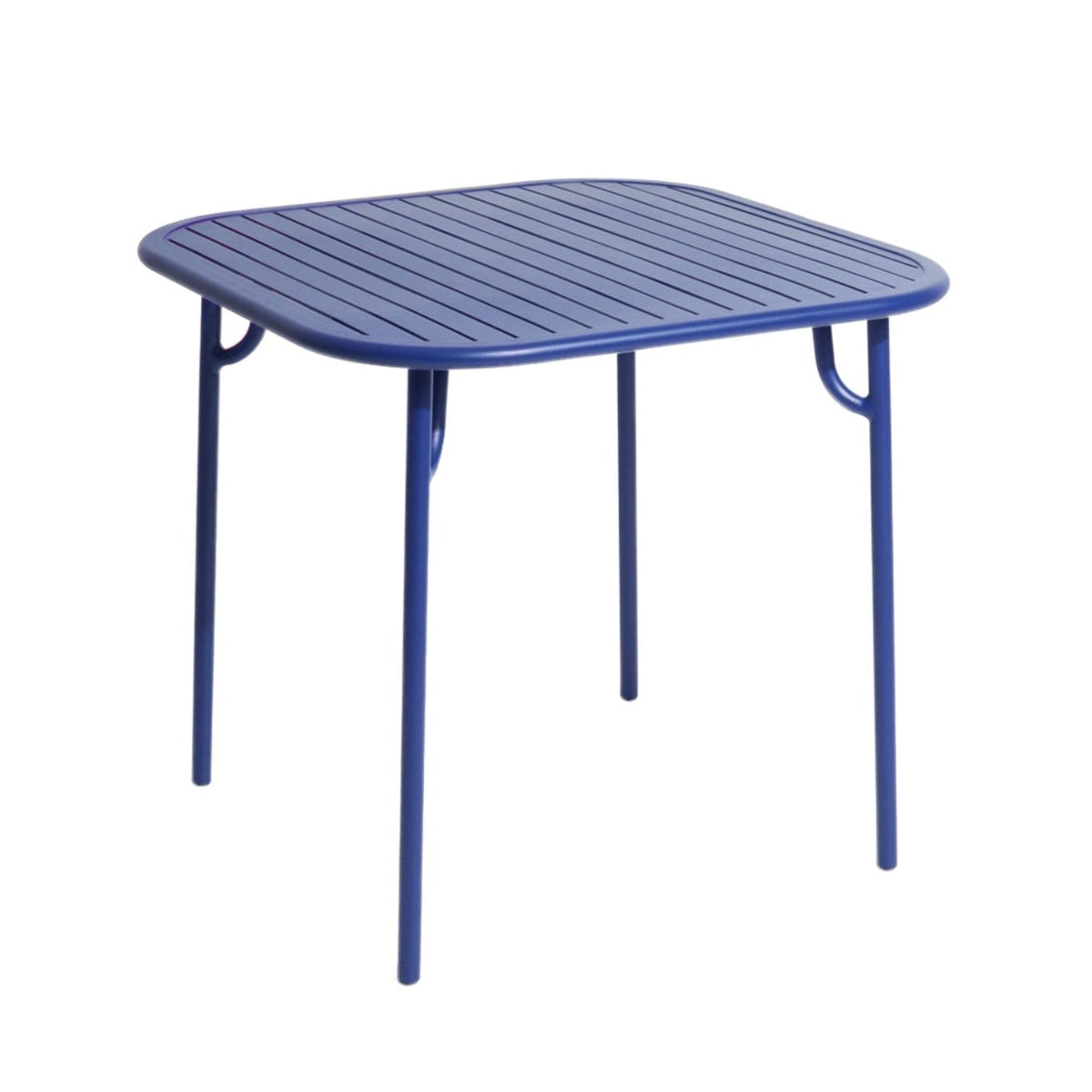 Vierkante tuintafel WEEK-END donkerblauw