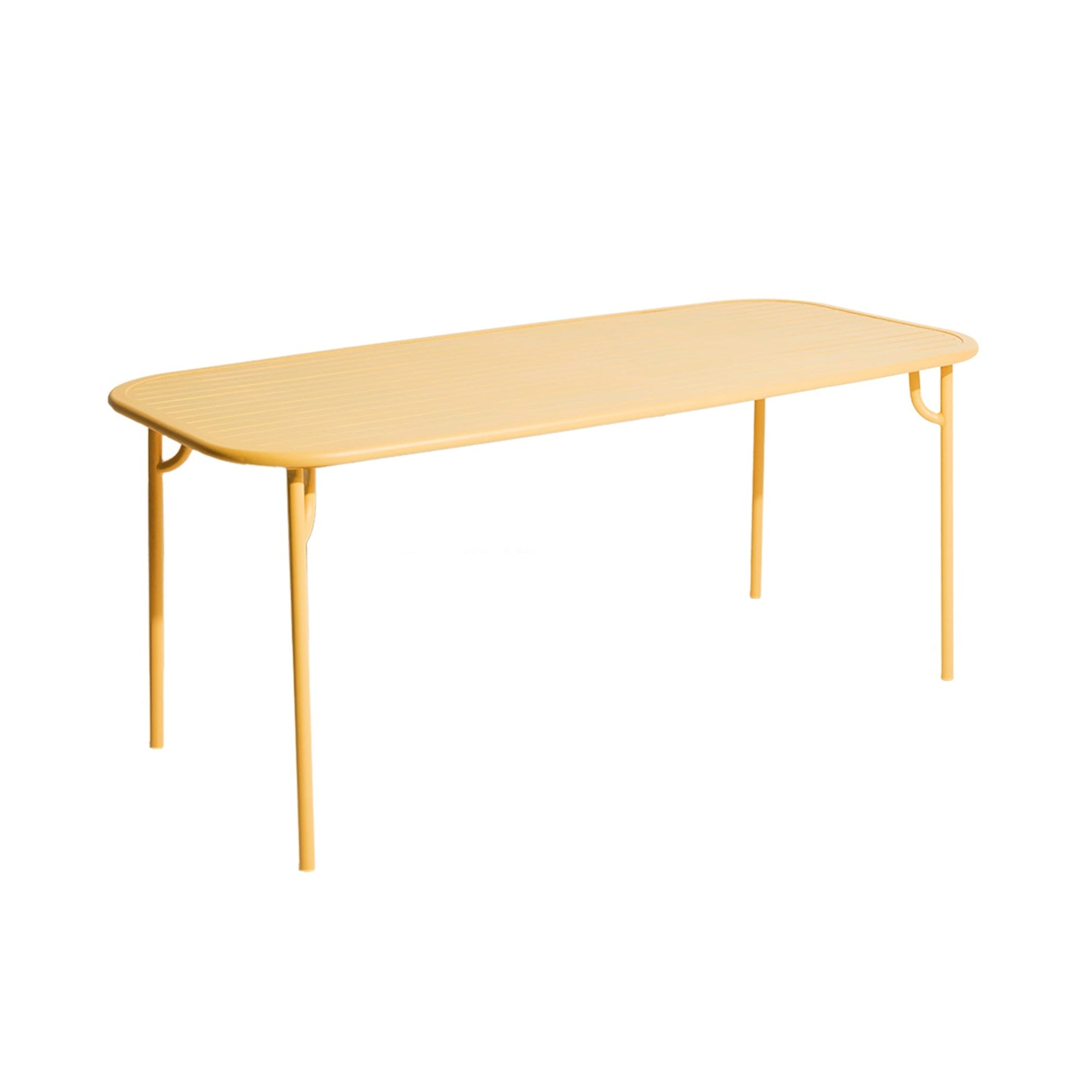 Tuin tafel WEEK-END donkergeel