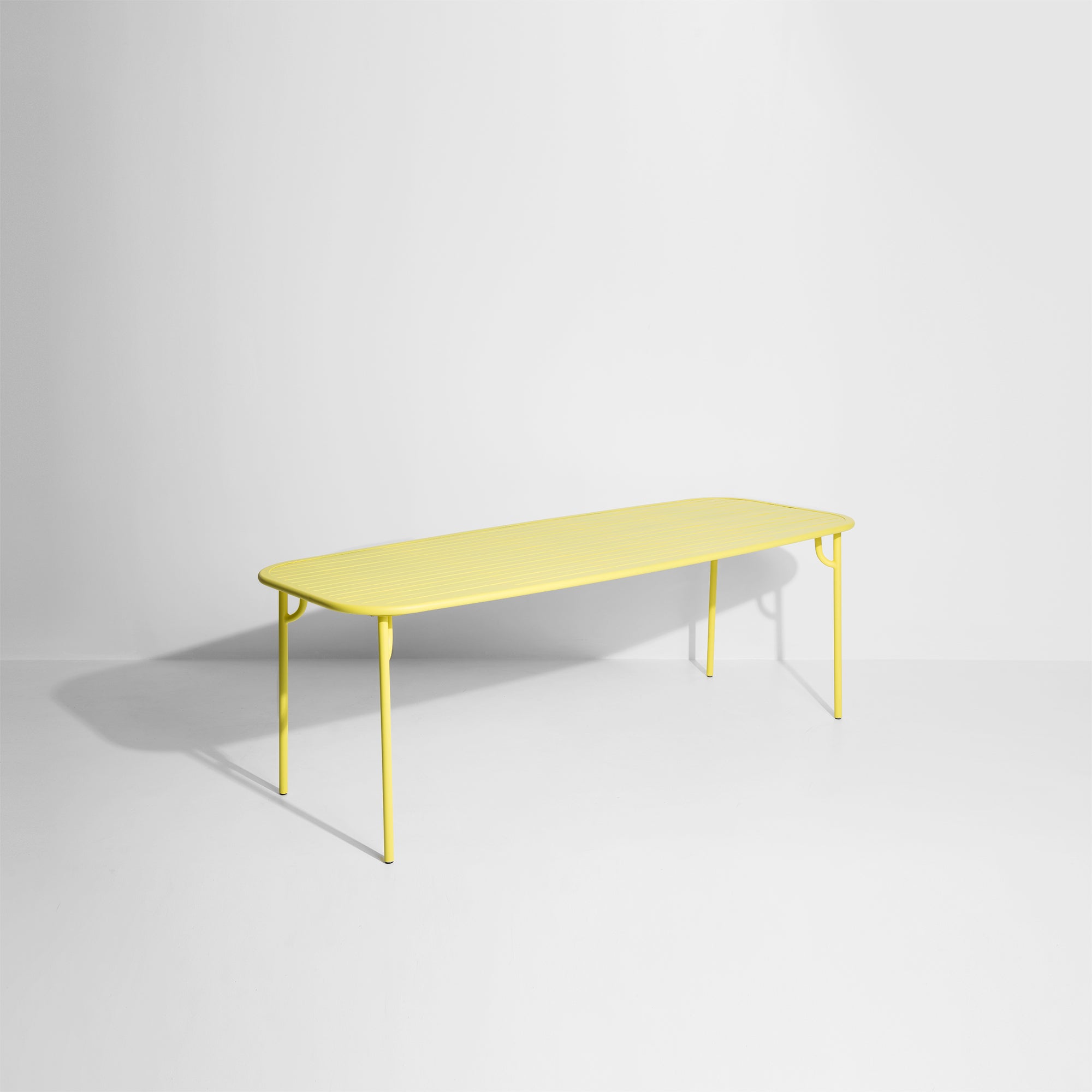 Tuin tafel WEEK-END felgeel