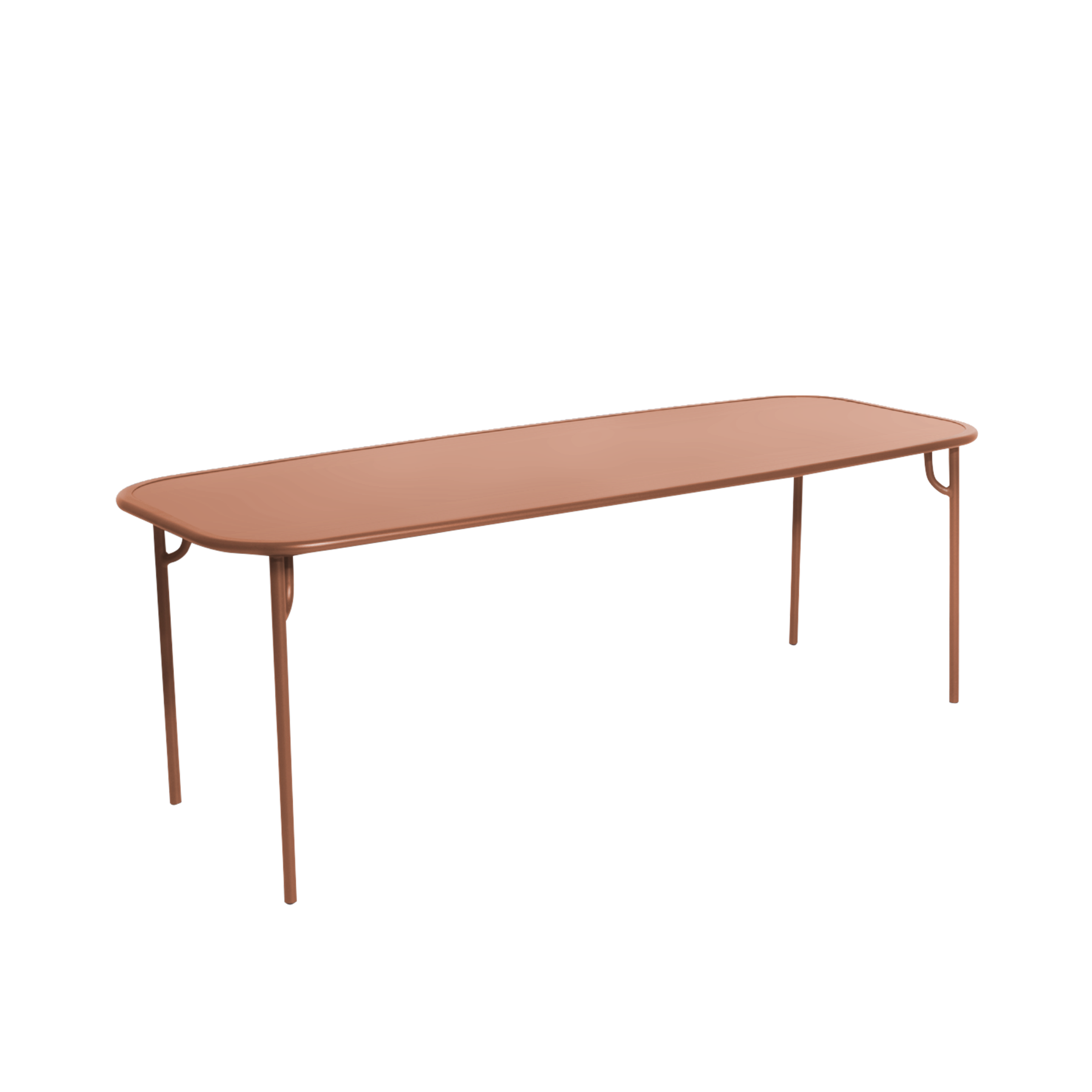 Tuin tafel WEEK-END terracotta