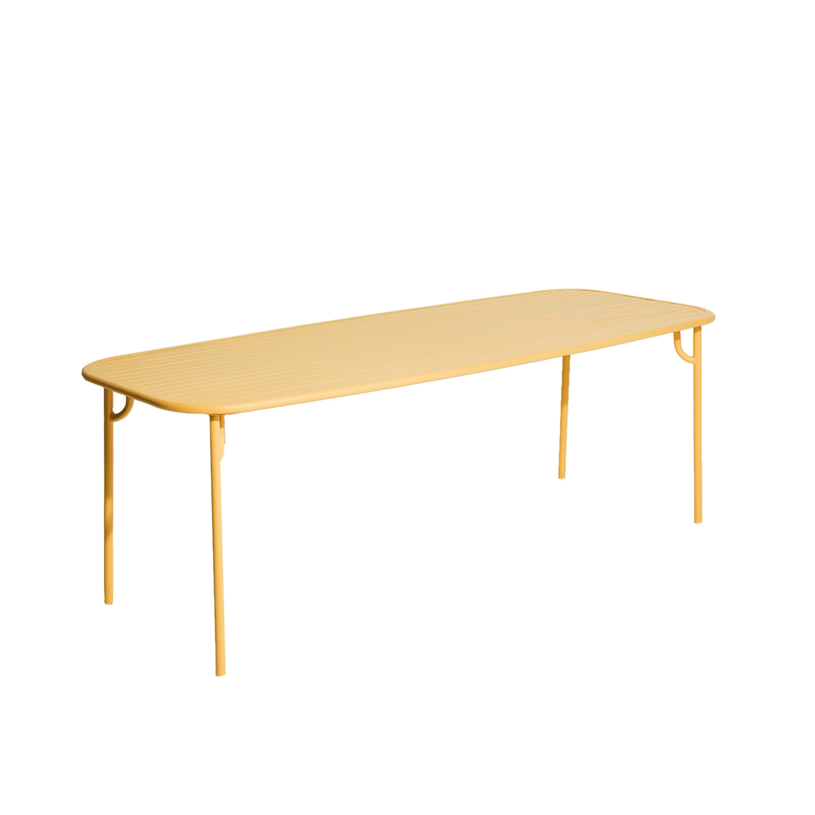 Tuin tafel WEEK-END donkergeel