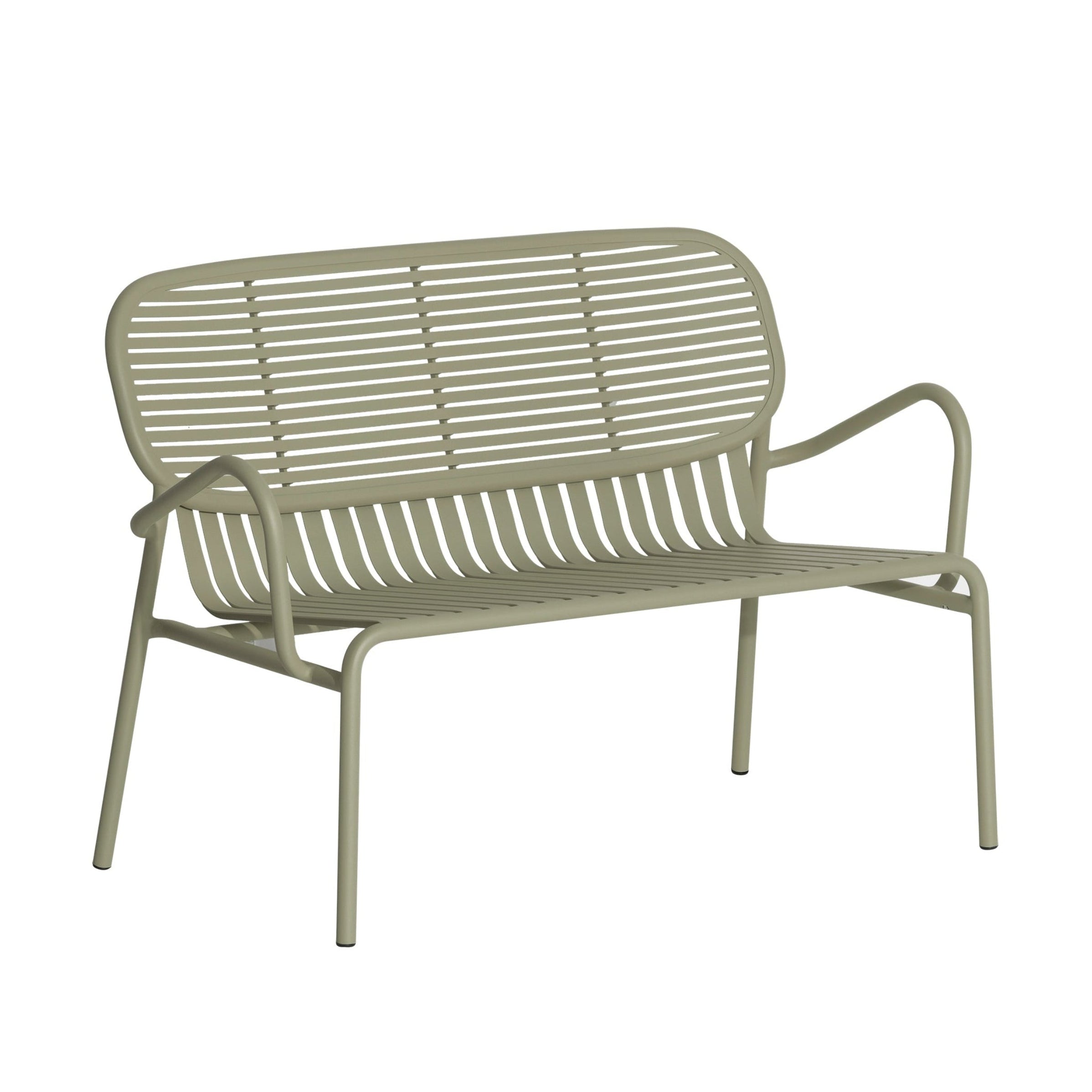 Sofa ogrodowa 2-osobowa WEEK-END oliwkowy