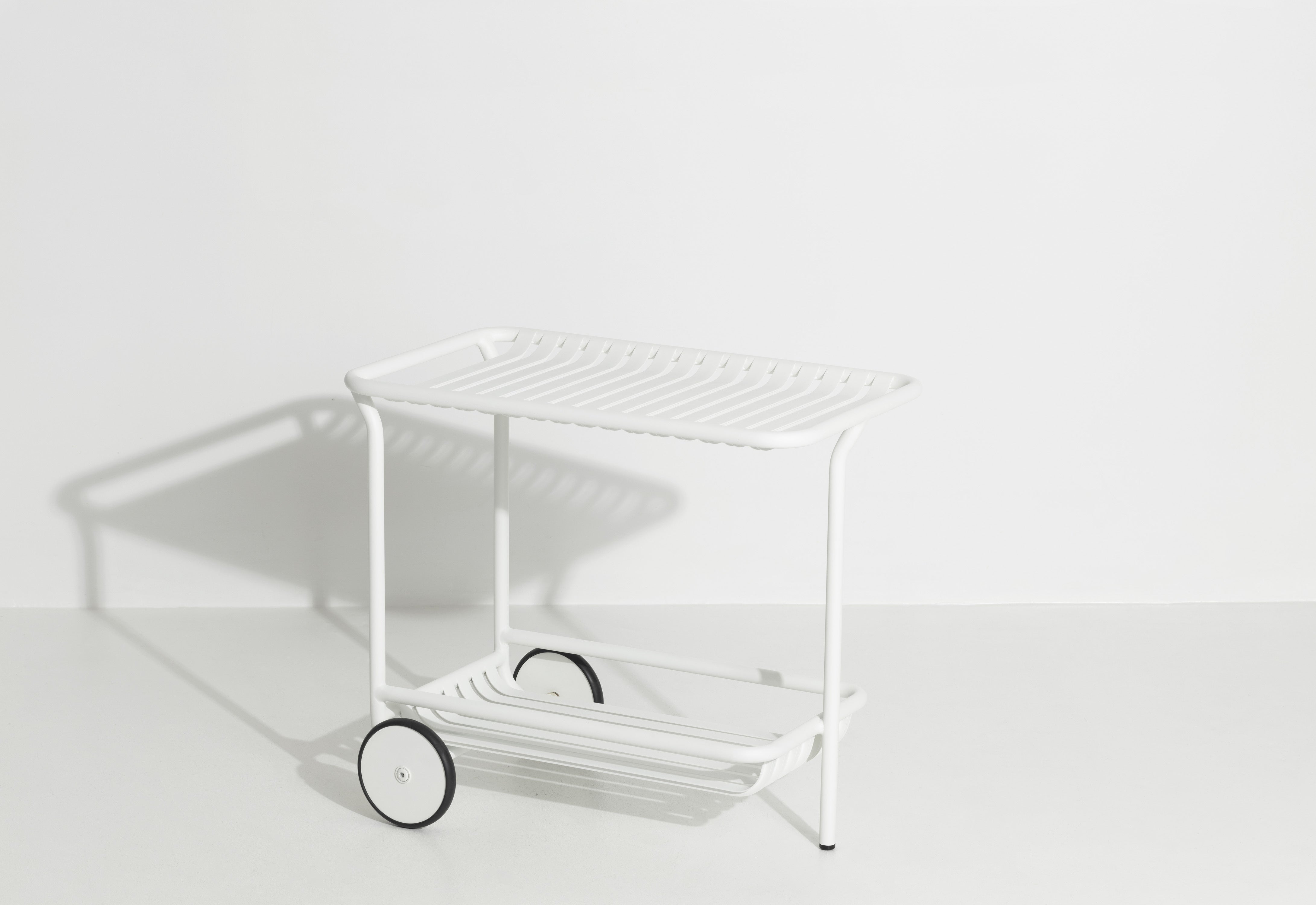 WEEK-END witte tuinbarwagen