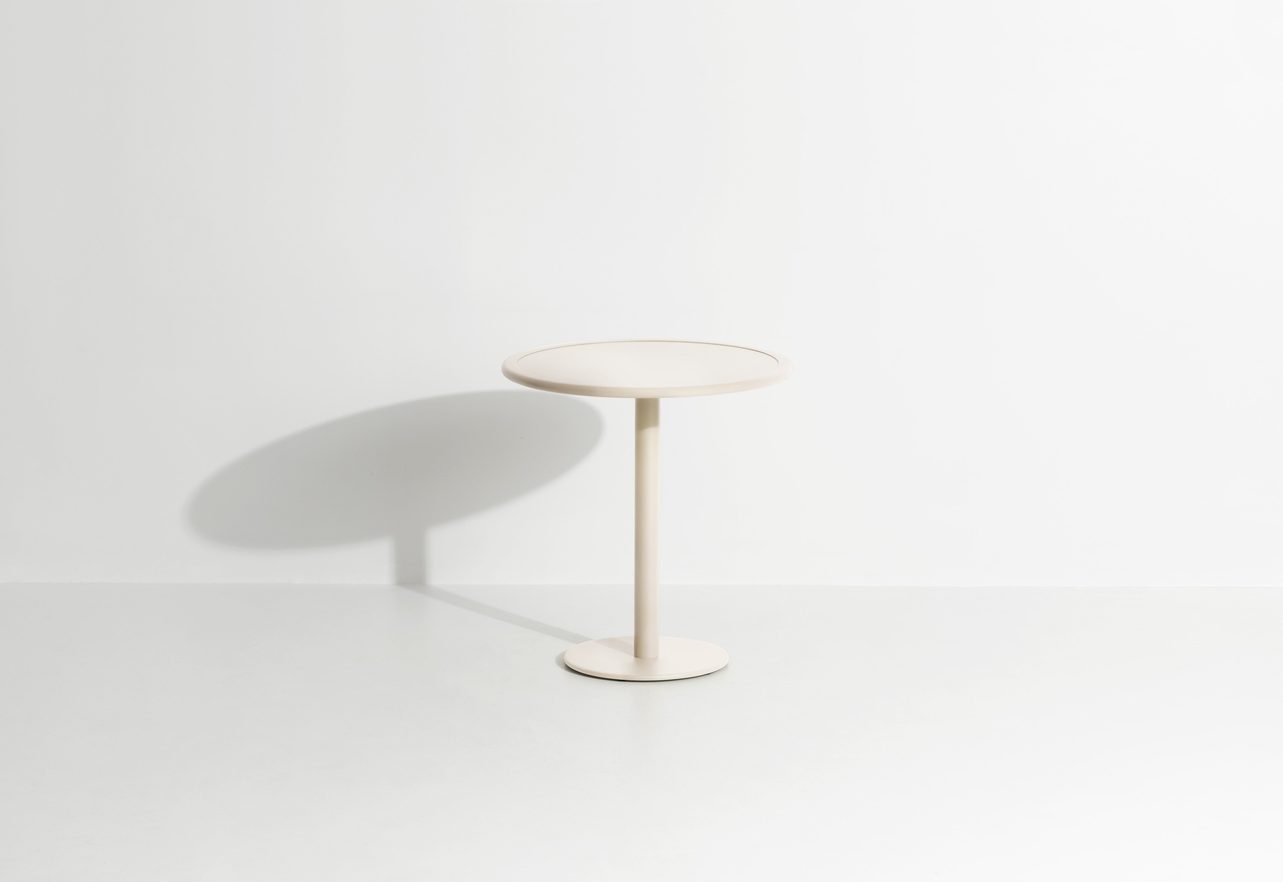 Ronde tuintafel WEEK-END ivoorkleurig