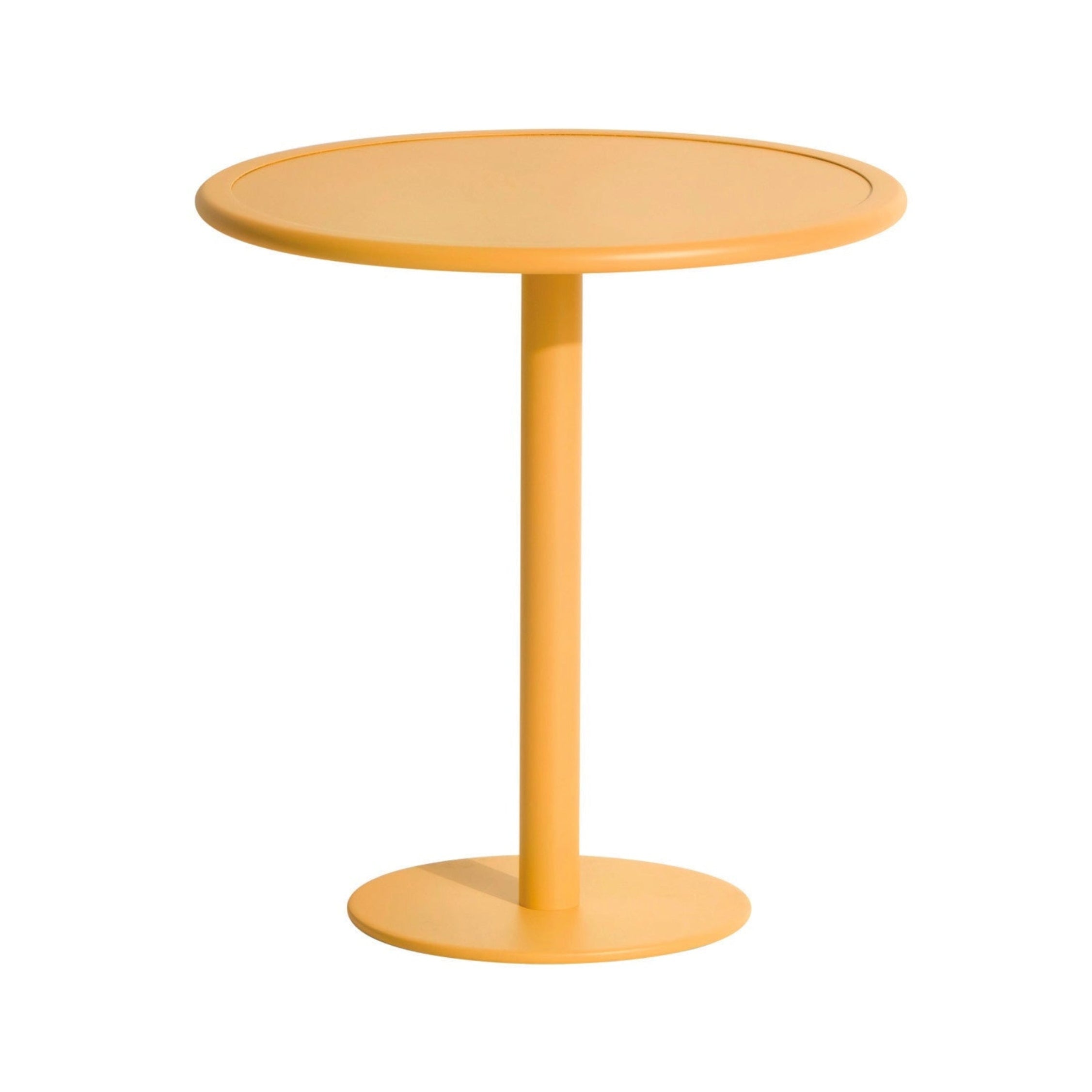 Ronde tuintafel WEEK-END donkergeel