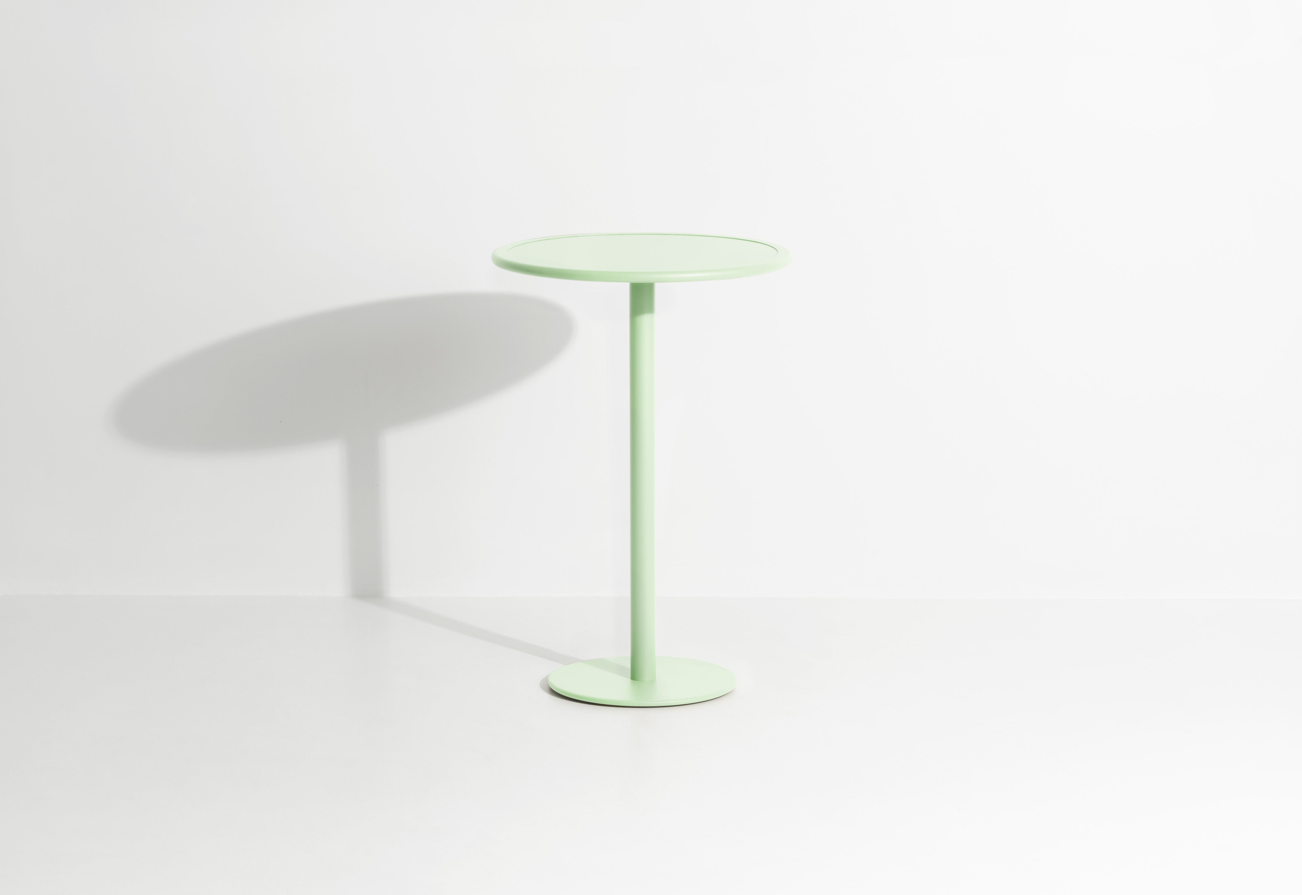 Ronde tuintafel WEEK-END in pastelgroen