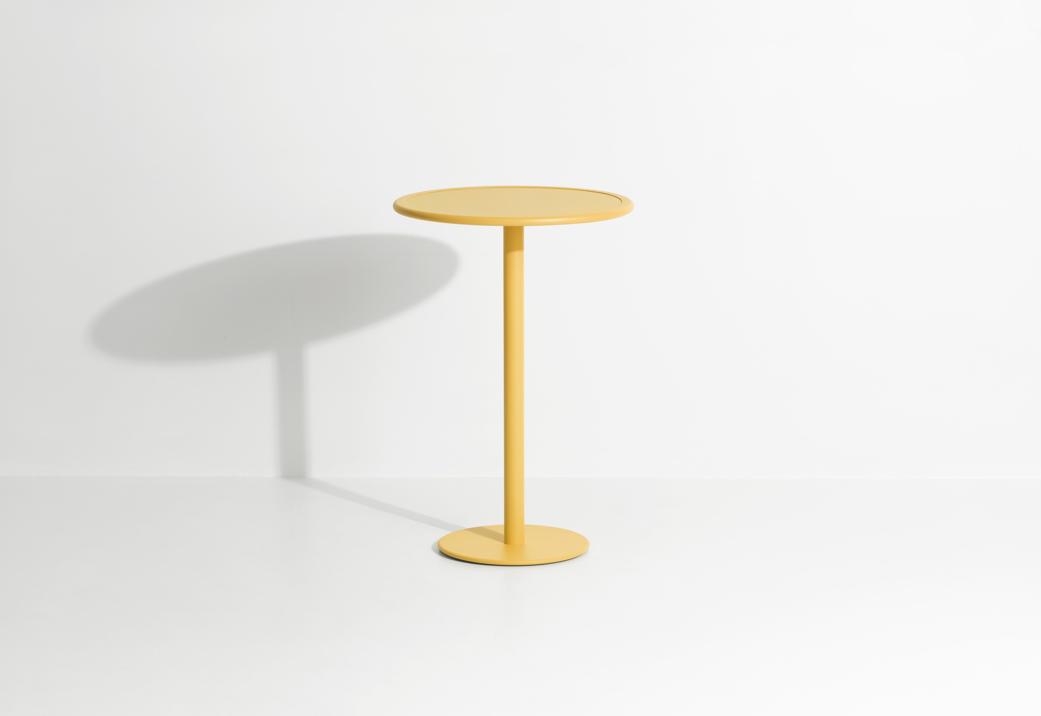 Ronde tuintafel WEEK-END donkergeel