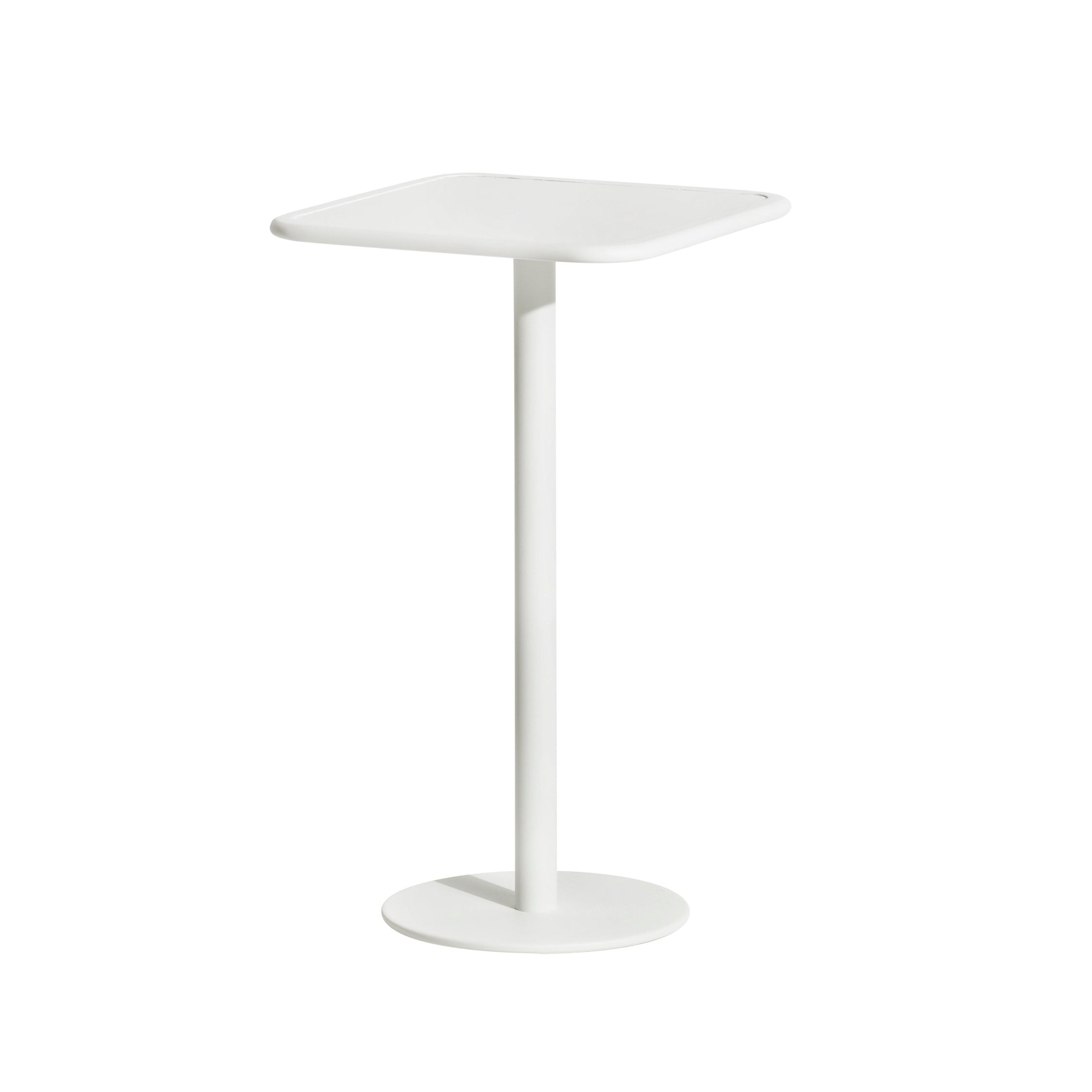 WEEK-END vierkante tuintafel wit