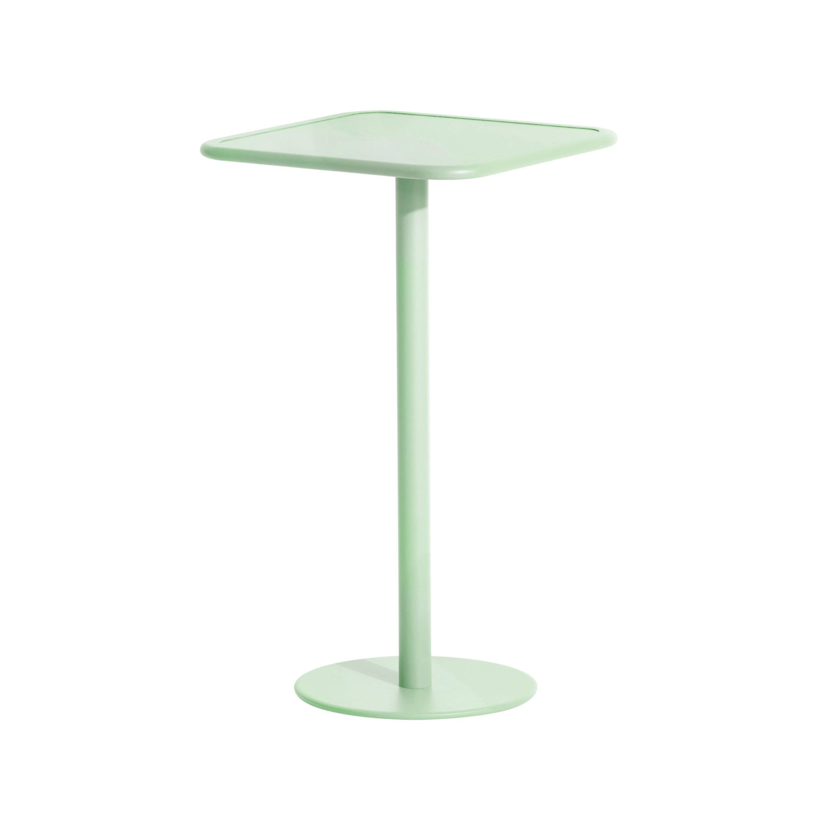 Vierkante tuintafel WEEK-END pastelgroen