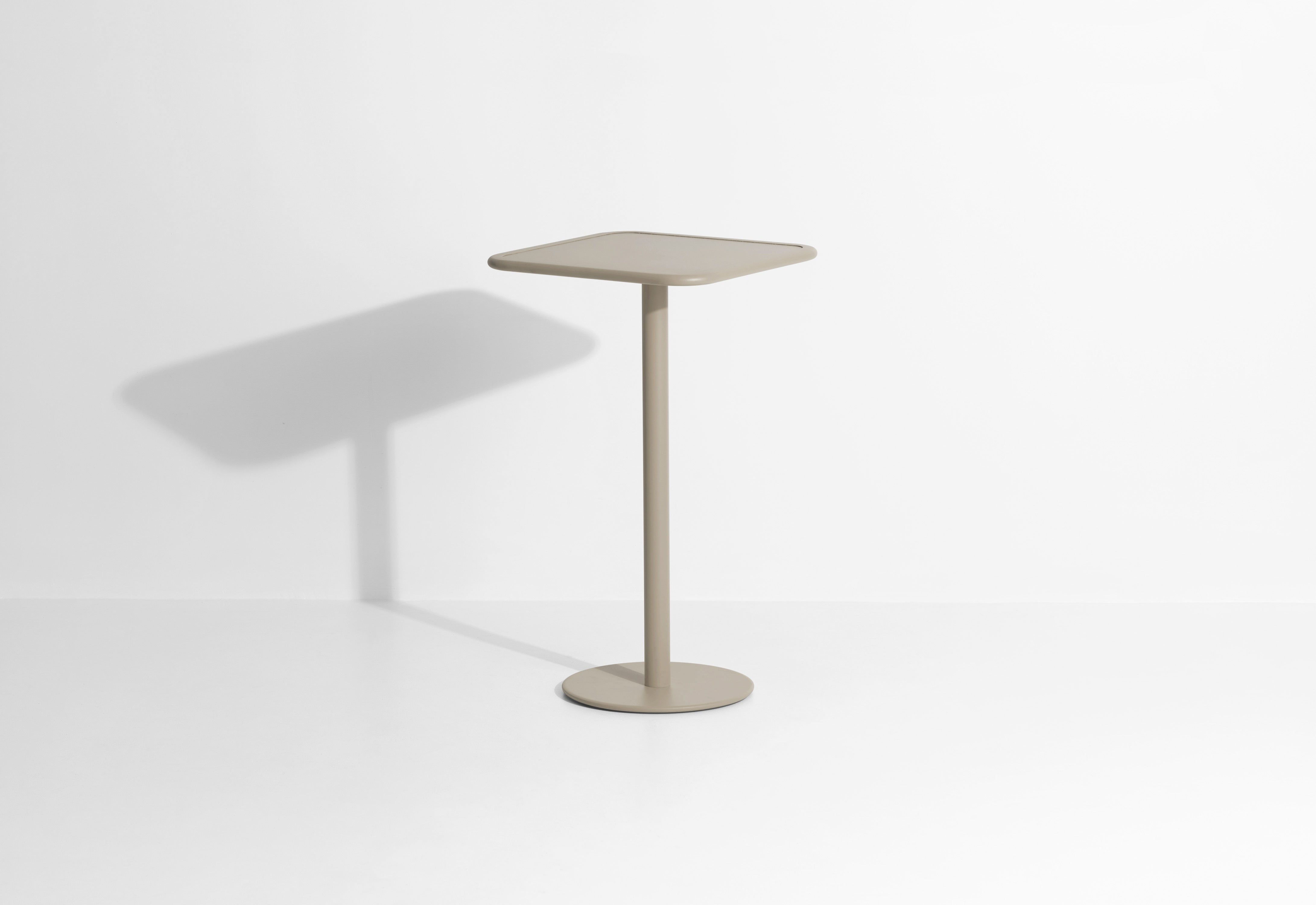 Vierkante tuintafel WEEK-END beige