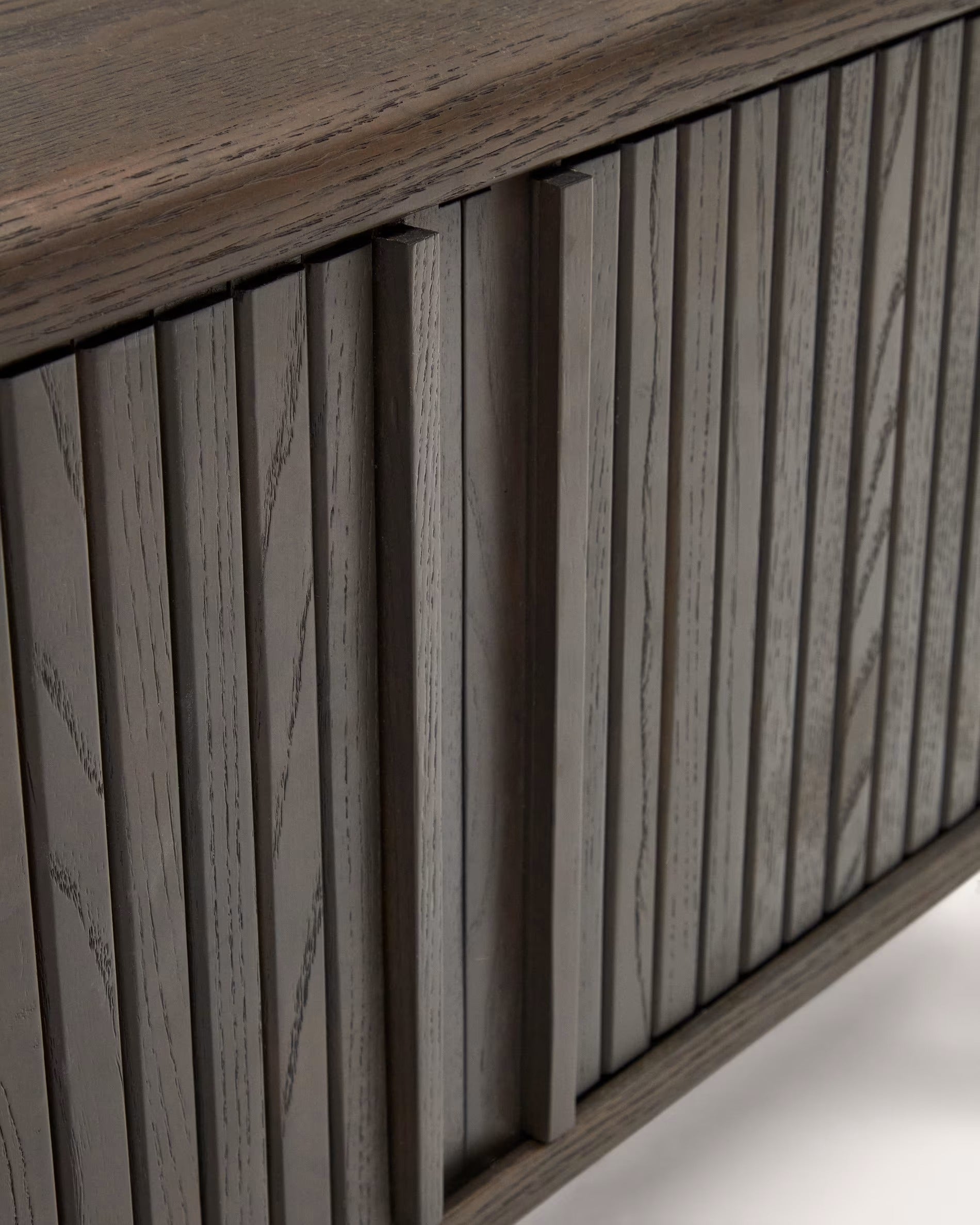 MAILEN dark ash veneer TV cabinet