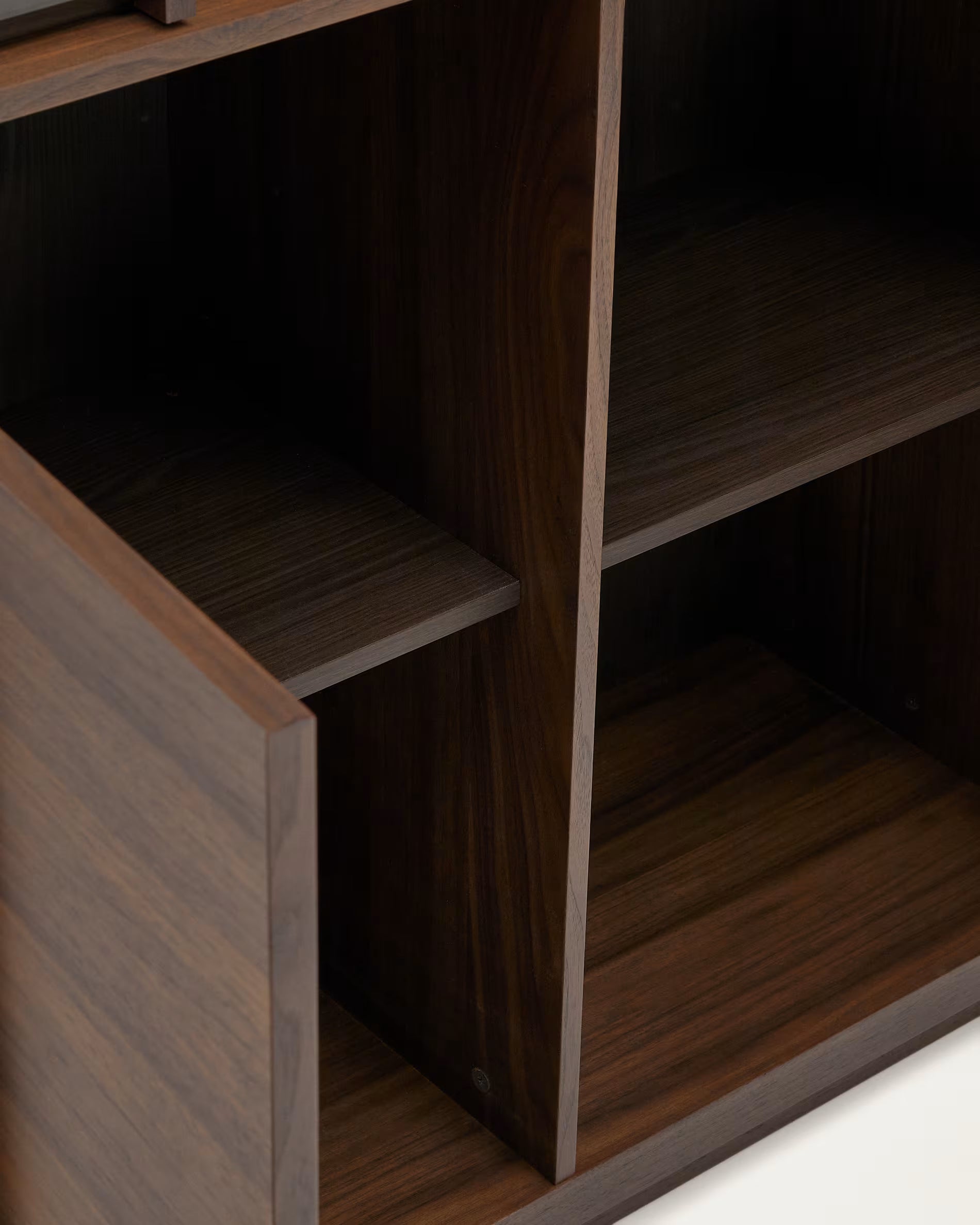 ONIX Display Cabinet in Walnut Finish