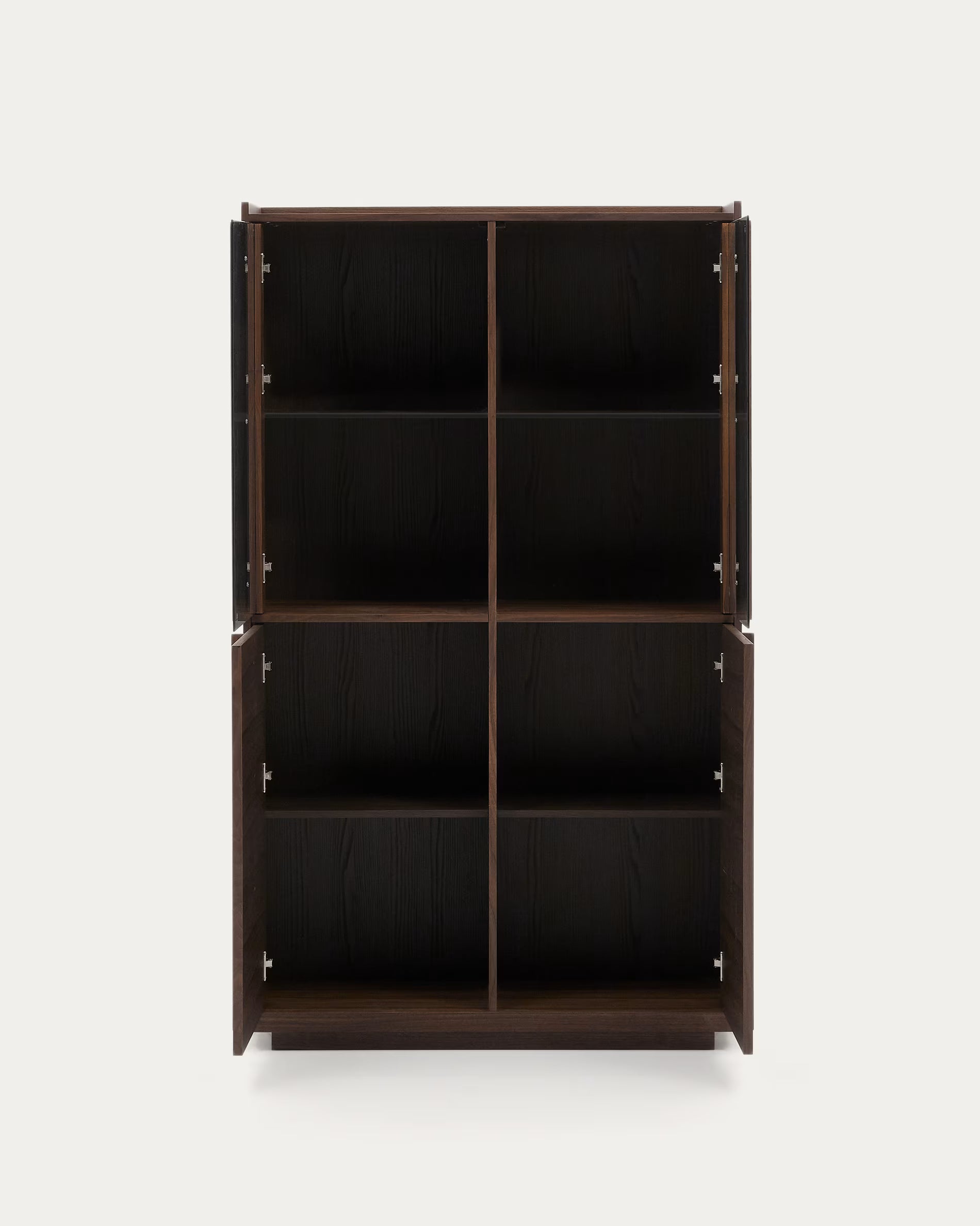 ONIX Display Cabinet in Walnut Finish