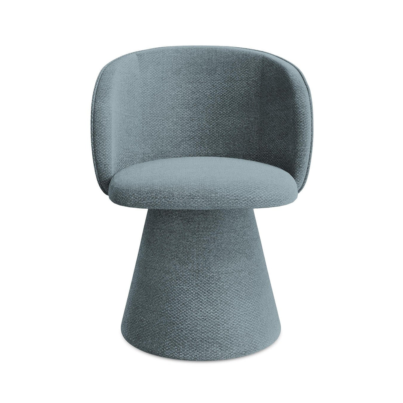 Stuhl MAIA jeansblau Boucle