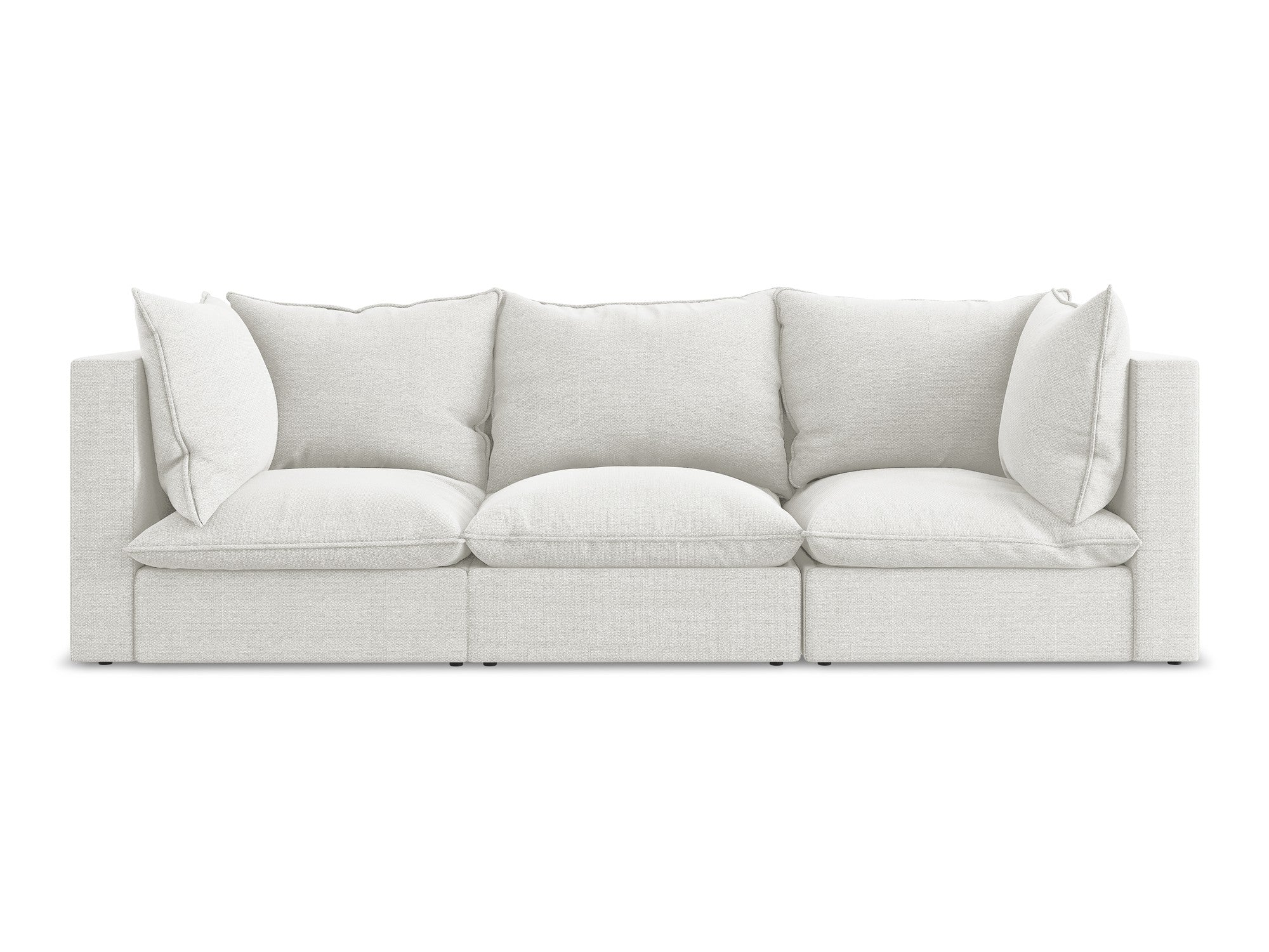 Sofa 3-zits MANAO witte boucle