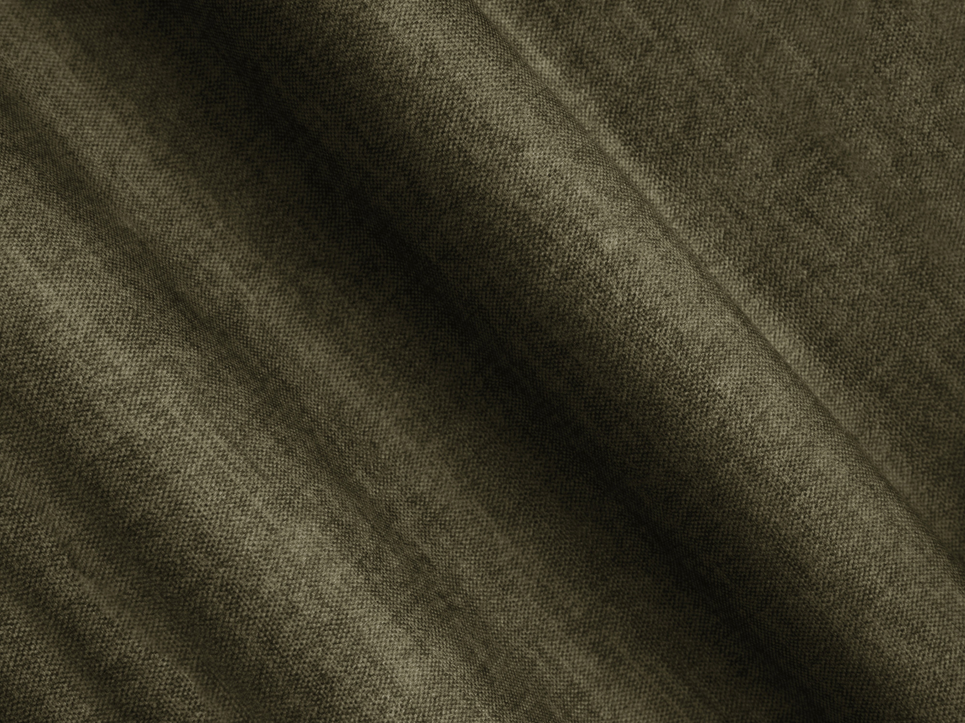 Velvet sofa with sleeping function RIBES green