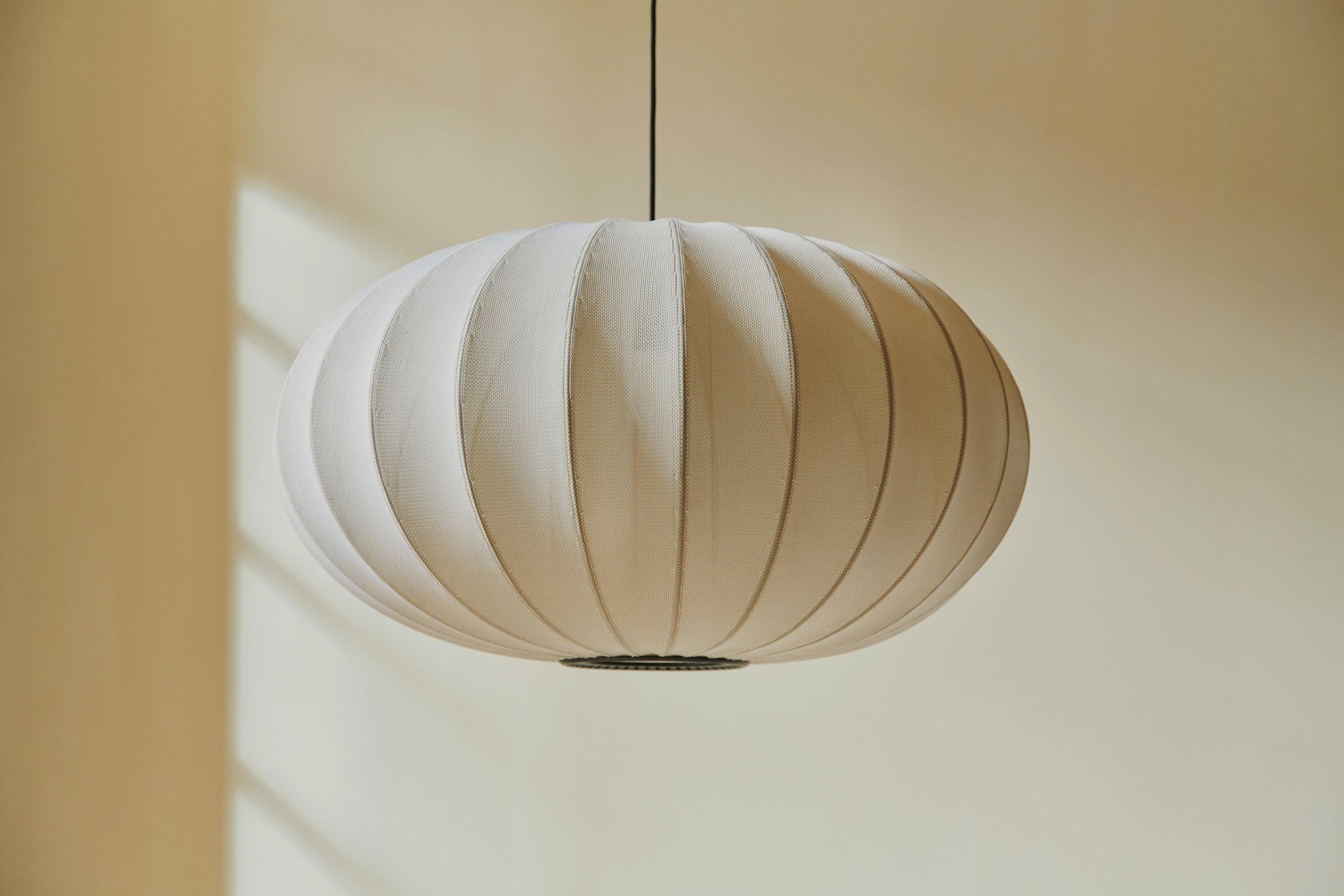 Lampa wisząca KNIT-WIT OVAL niebieski – styl nowoczesny