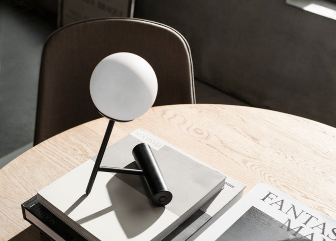 Portable lamp PHARE red