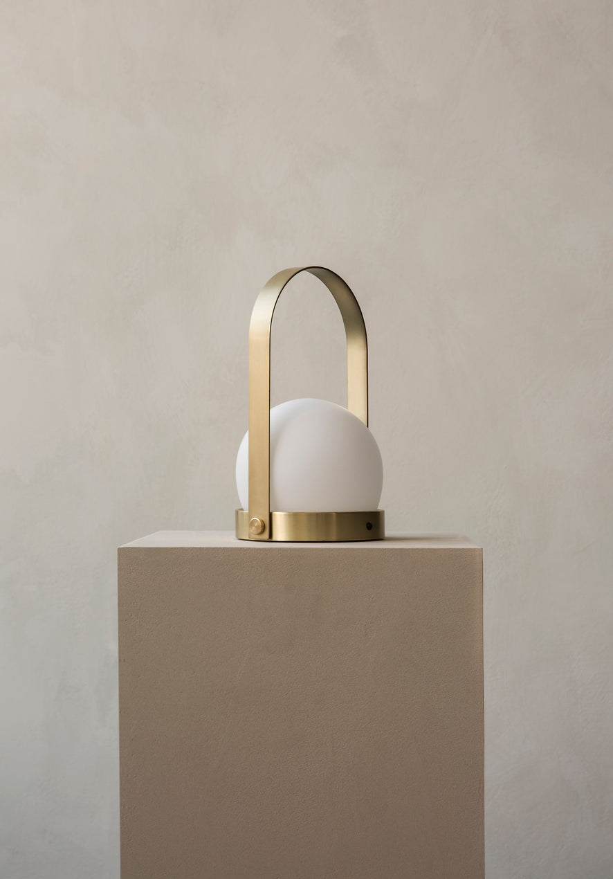 Portable lamp CARRIE polished brass