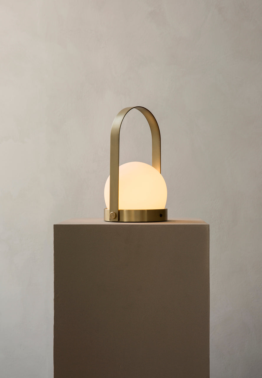 Portable lamp CARRIE polished brass