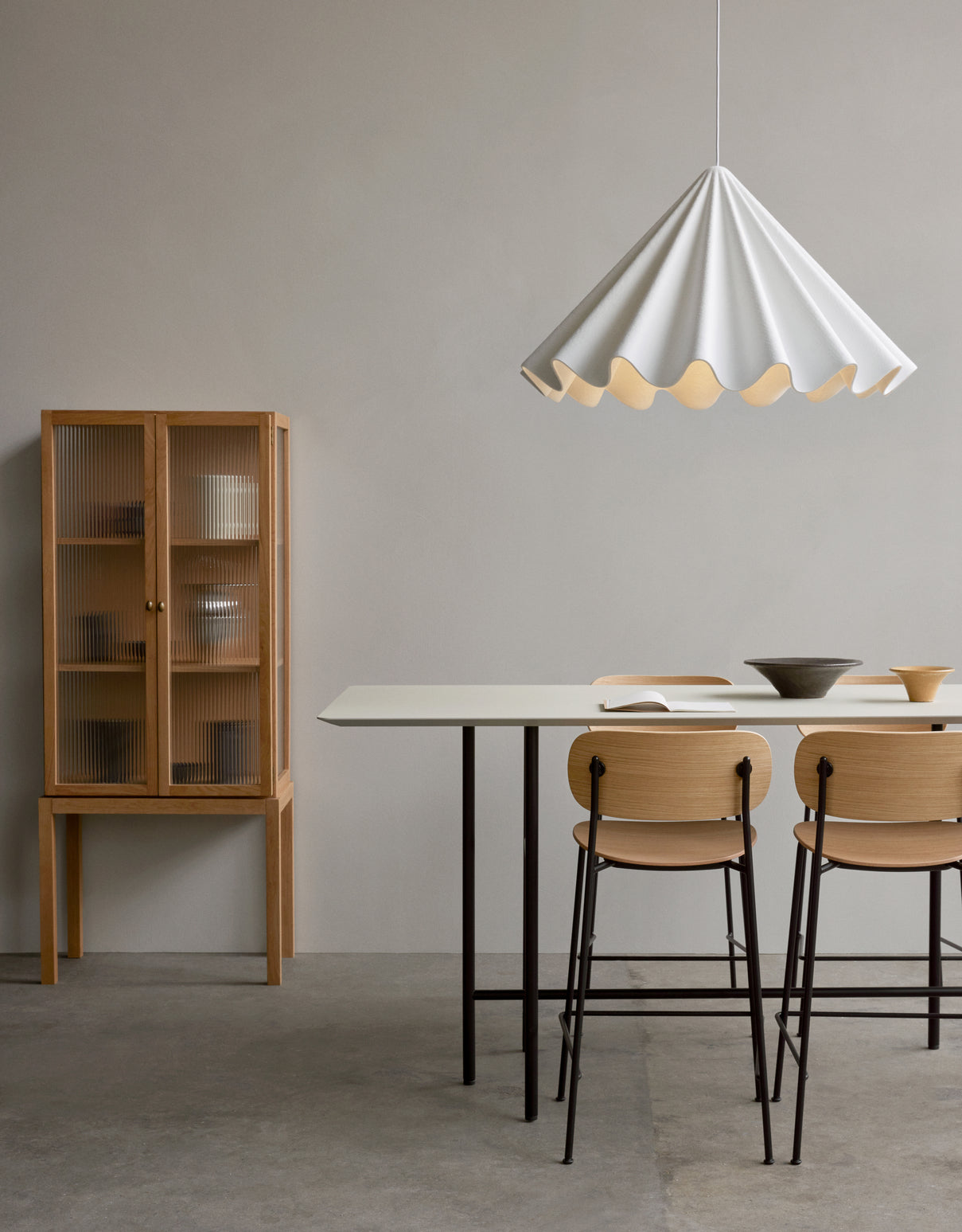 DANCING white pendant lamp