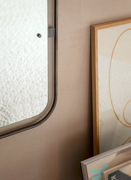 NIMBUS Mirror in Bronze Brass