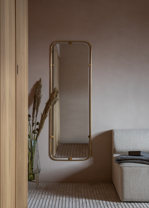 NIMBUS Mirror in Bronze Brass