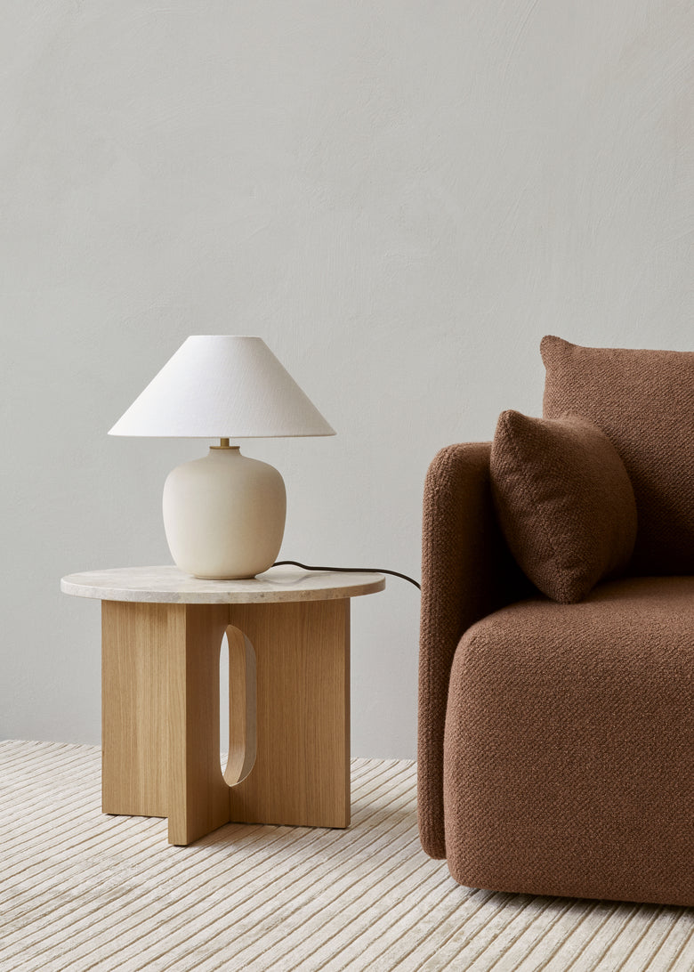 OFFSET mustard armchair