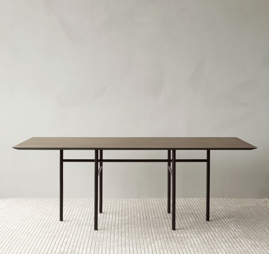 SNAREGADE table black oak veneer