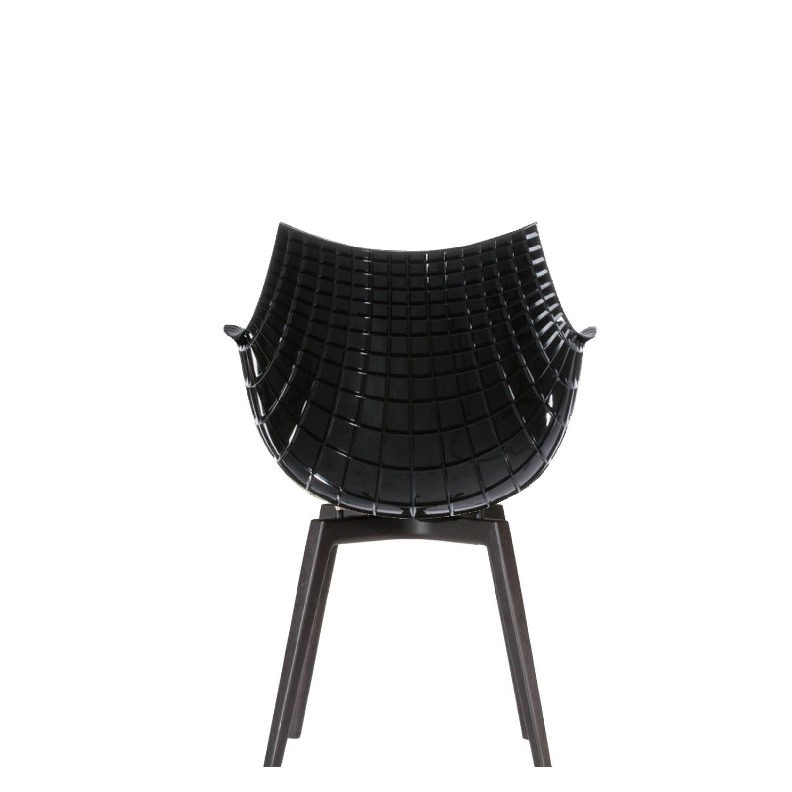 Black Meridiana chair with black ash base