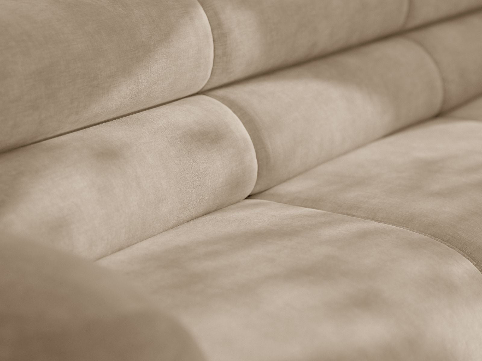 Modulaire bank NEO - hoekmodule beige chenille