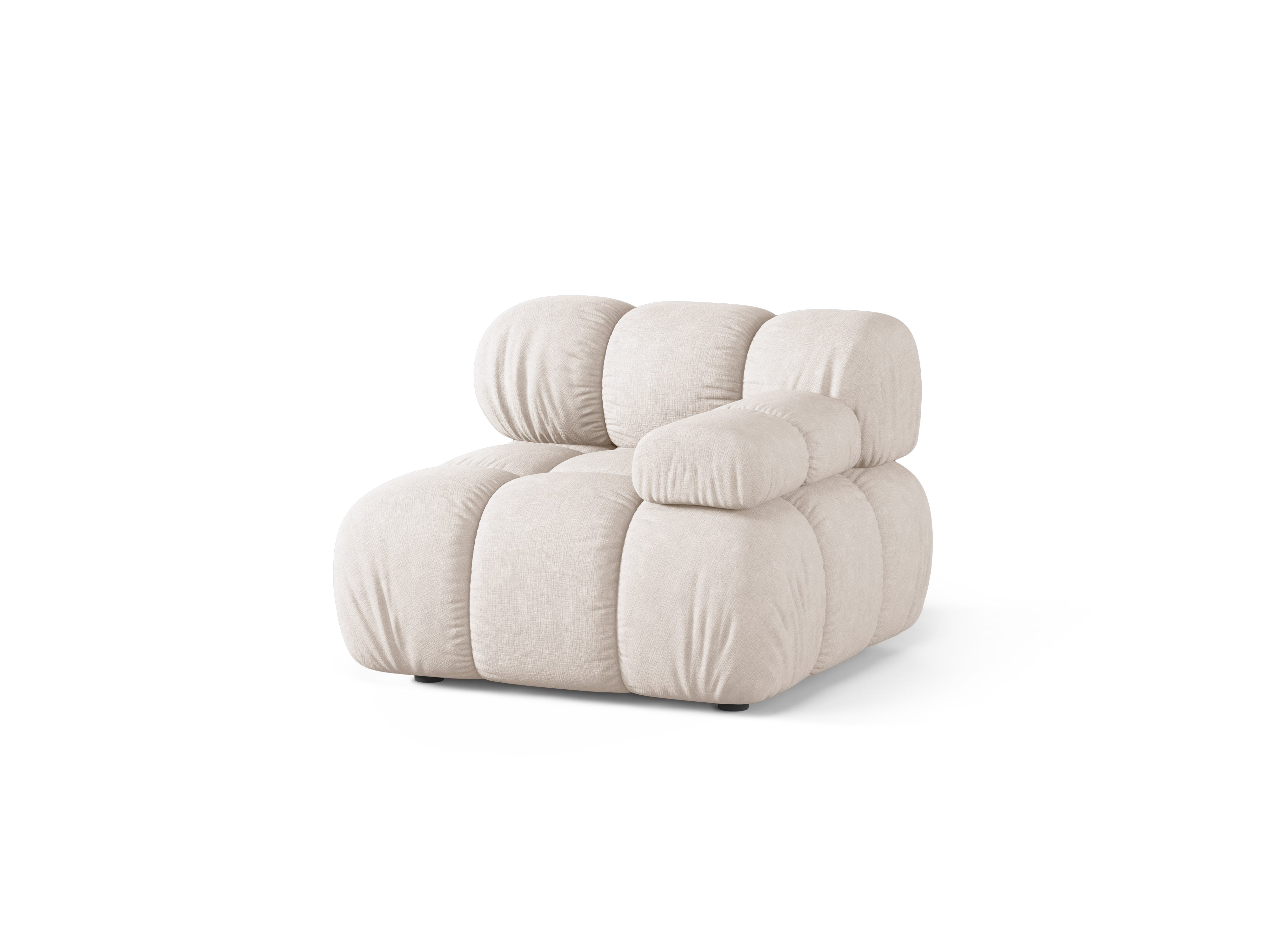 Modulaire bank BELLIS - rechtszijdig module in beige