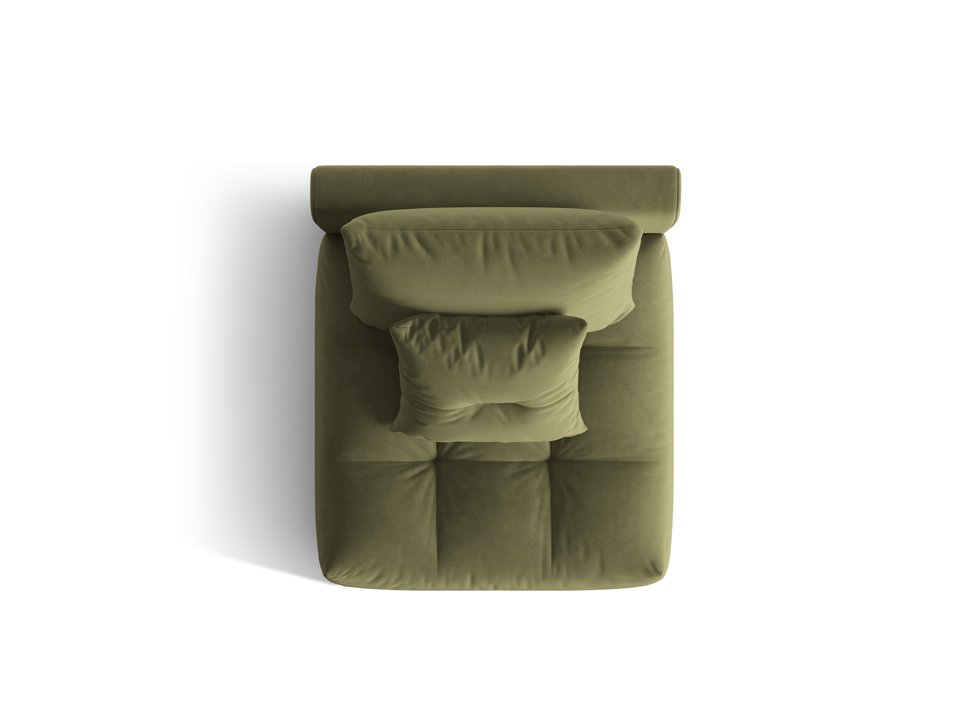 Velvet Armchair / BLOOM Module Green