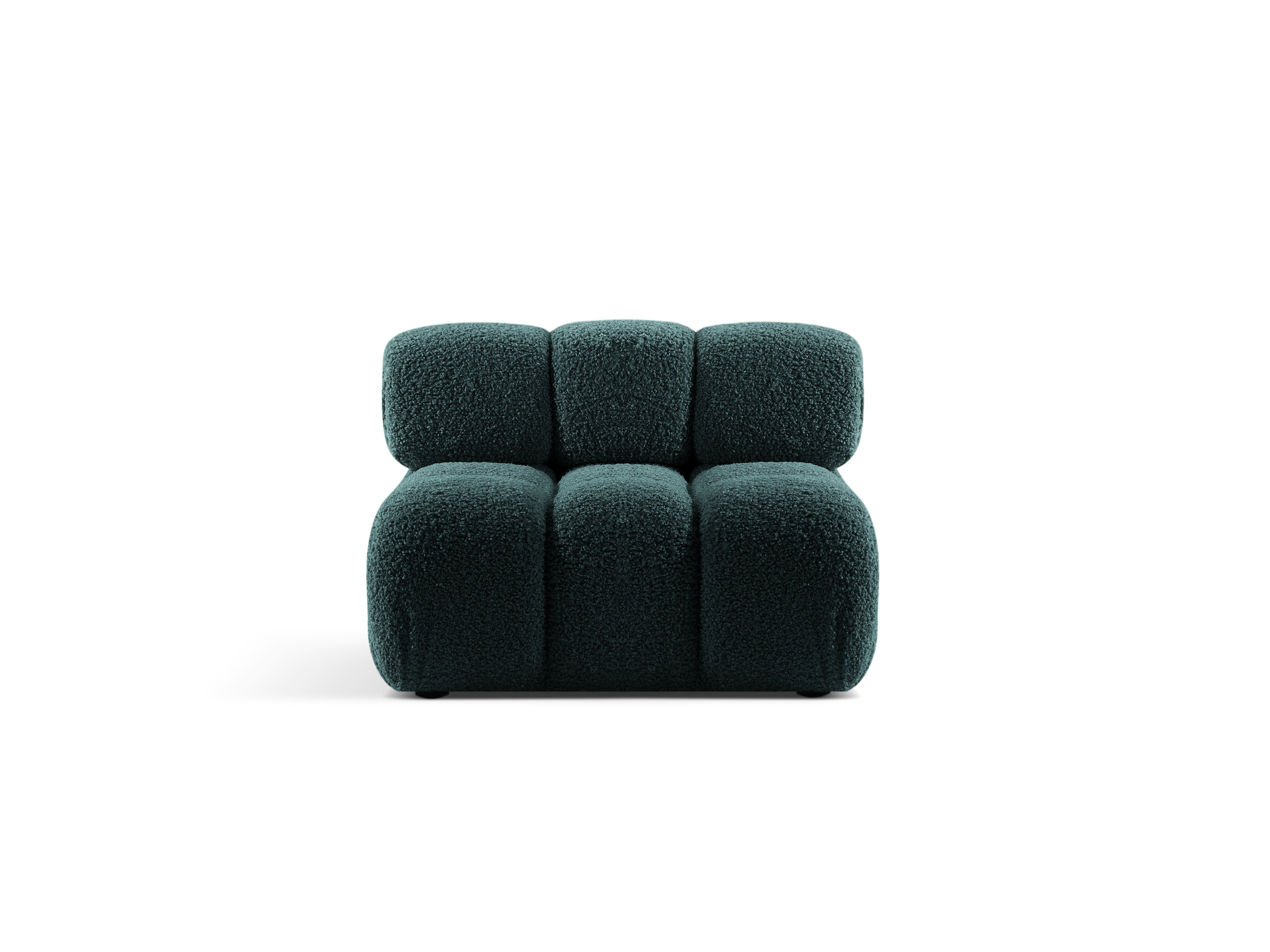 Fotel / module BELLIS diep petrol boucle