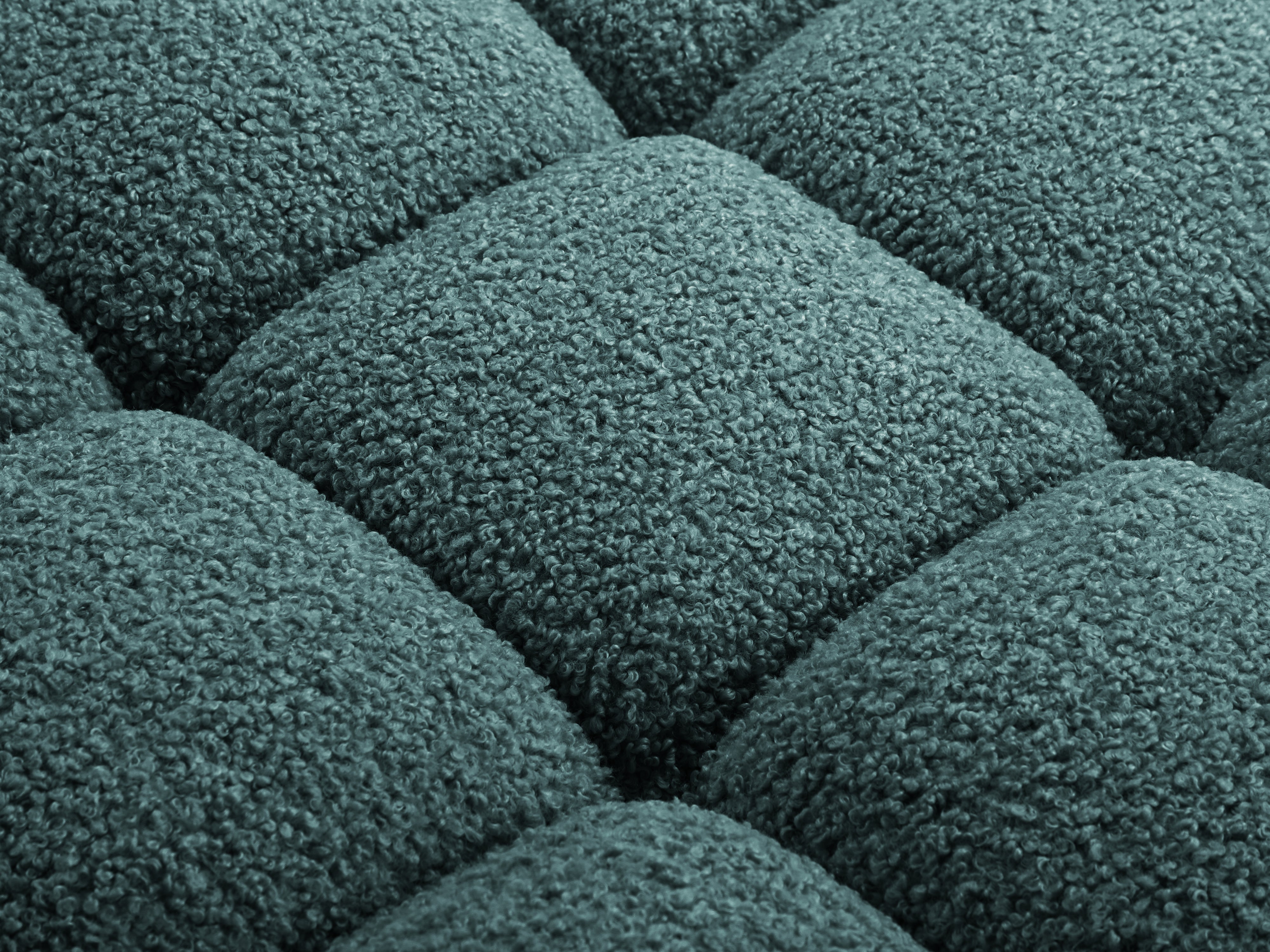 Fotel / module BELLIS diep petrol boucle