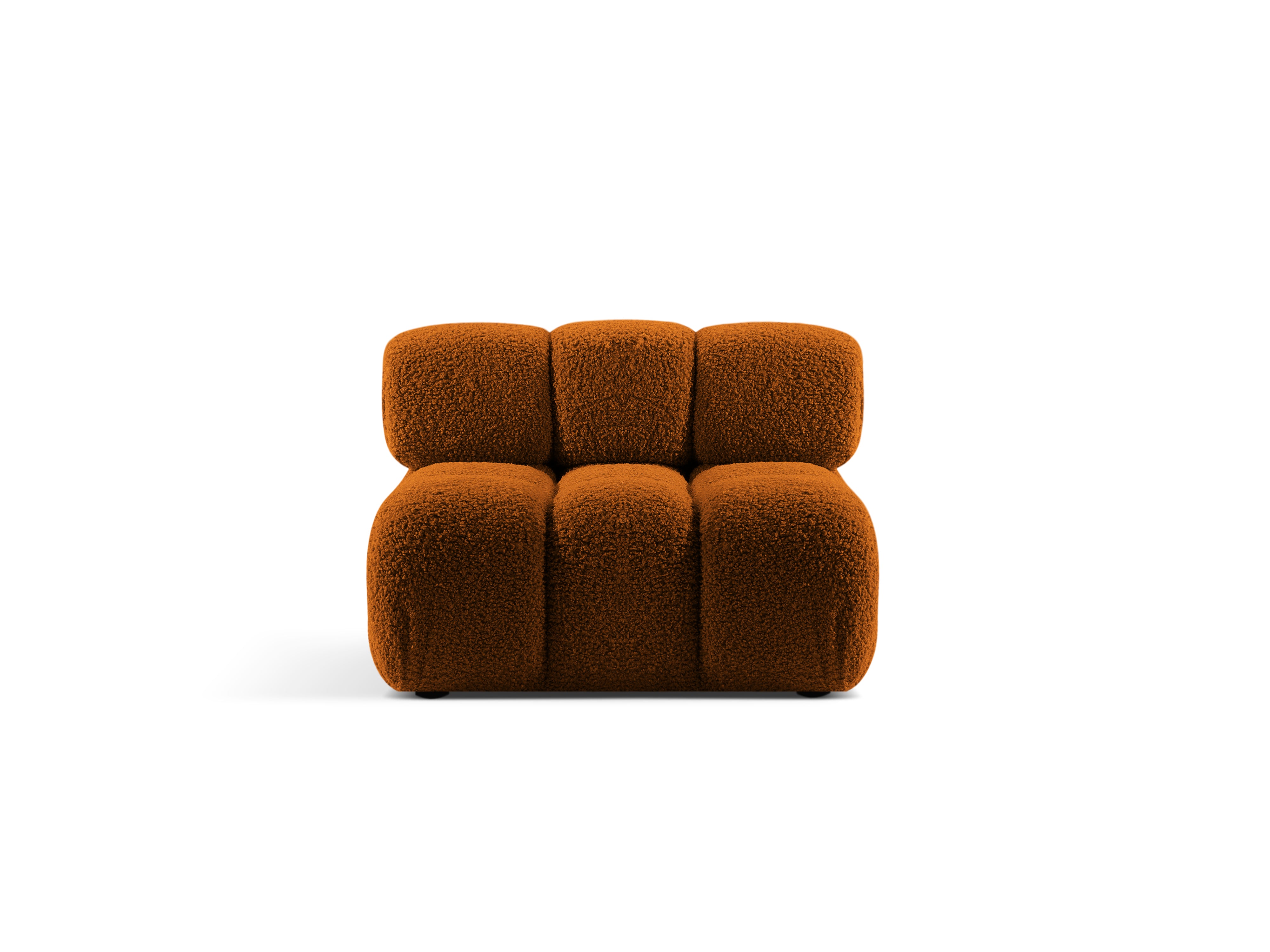 Fauteuil / module BELLIS baksteen boucle