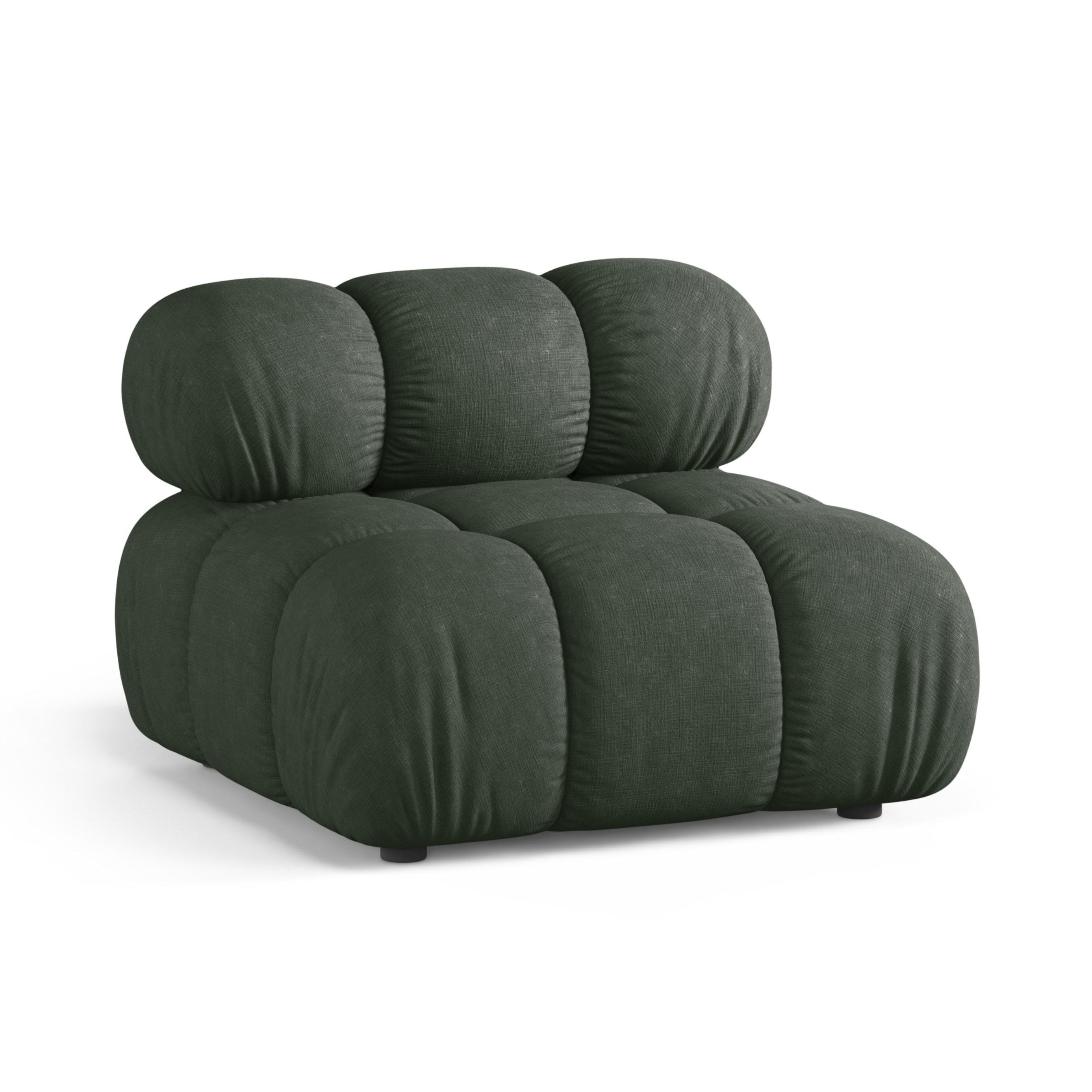 Fauteuil / module BELLIS donkergroen