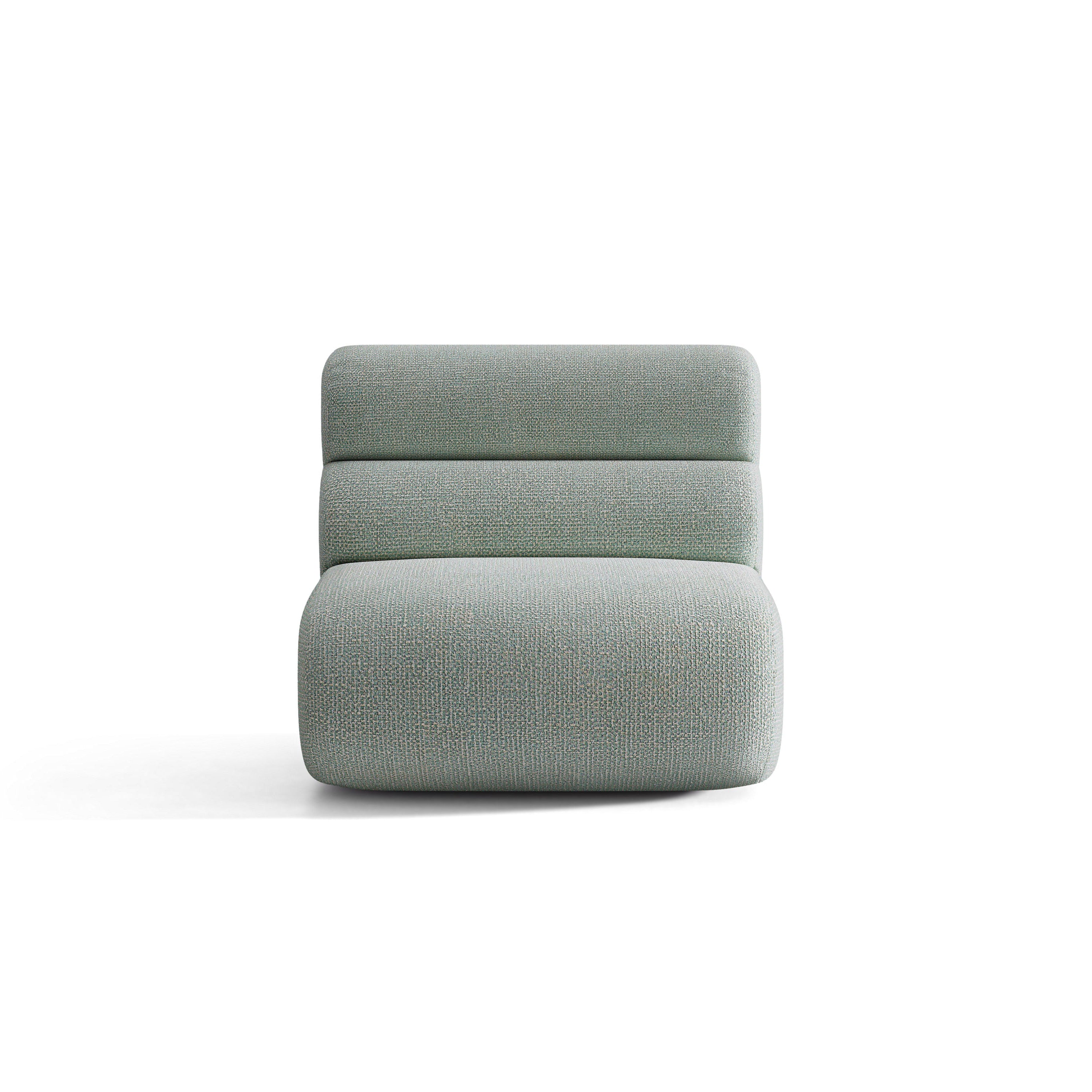 Neo fauteuil / module blauw melange
